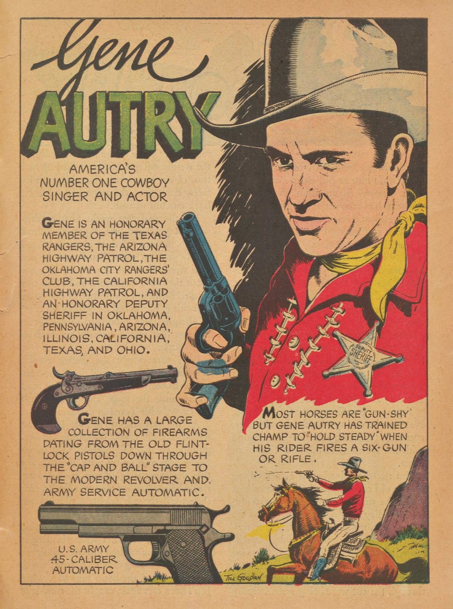 Read online Gene Autry Comics comic -  Issue #6 - 59