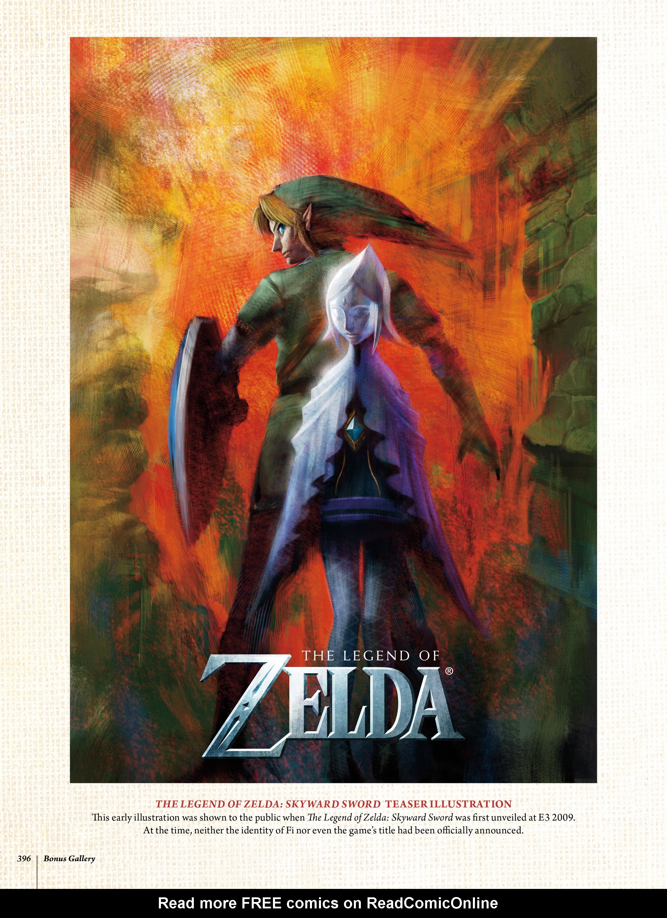 Read online The Legend of Zelda: Art & Artifacts comic -  Issue # TPB - 262