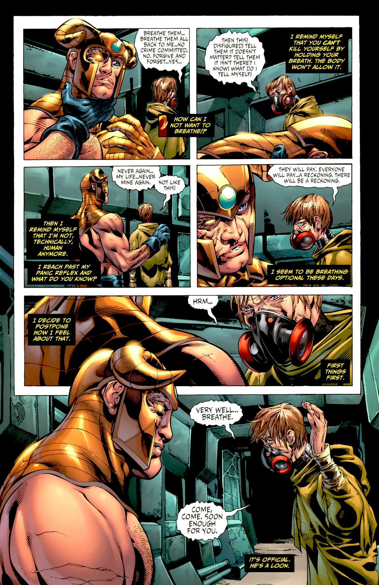 Read online Magog comic -  Issue #3 - 11