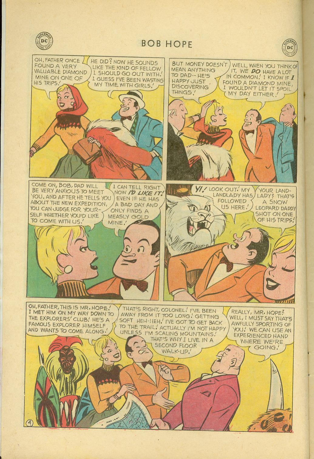 Read online The Adventures of Bob Hope comic -  Issue #54 - 6