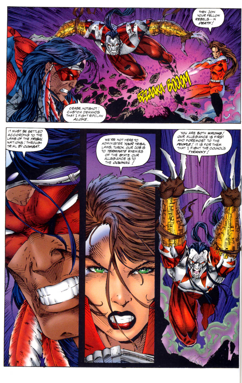 Read online Deathmate comic -  Issue # Black - 11