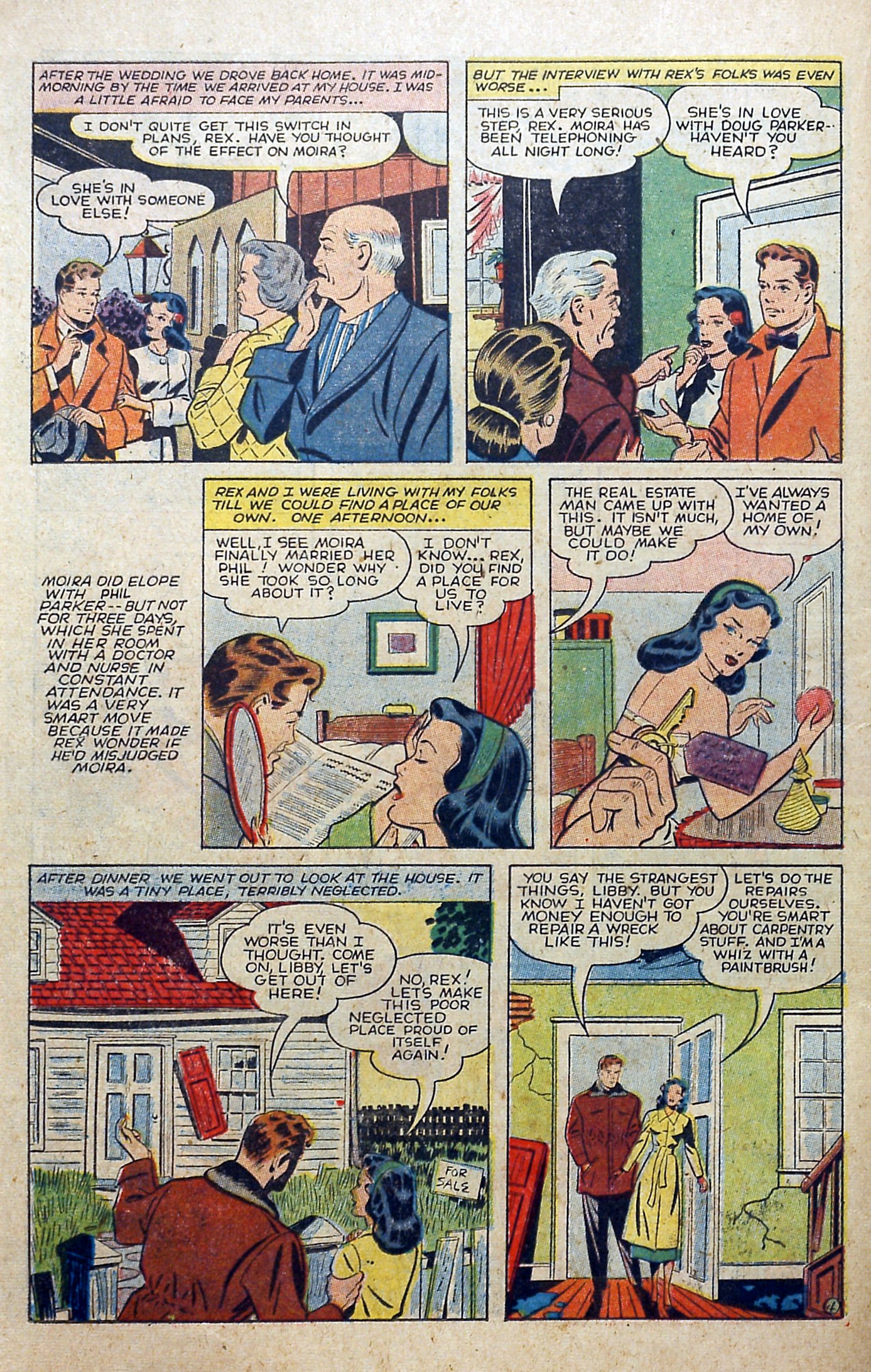 Read online Glamorous Romances comic -  Issue #81 - 14