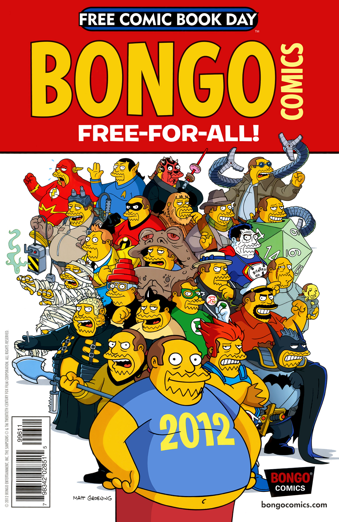 Read online Bongo Comics Free-For-All! / SpongeBob Comics Freestyle Funnies comic -  Issue # Full - 1