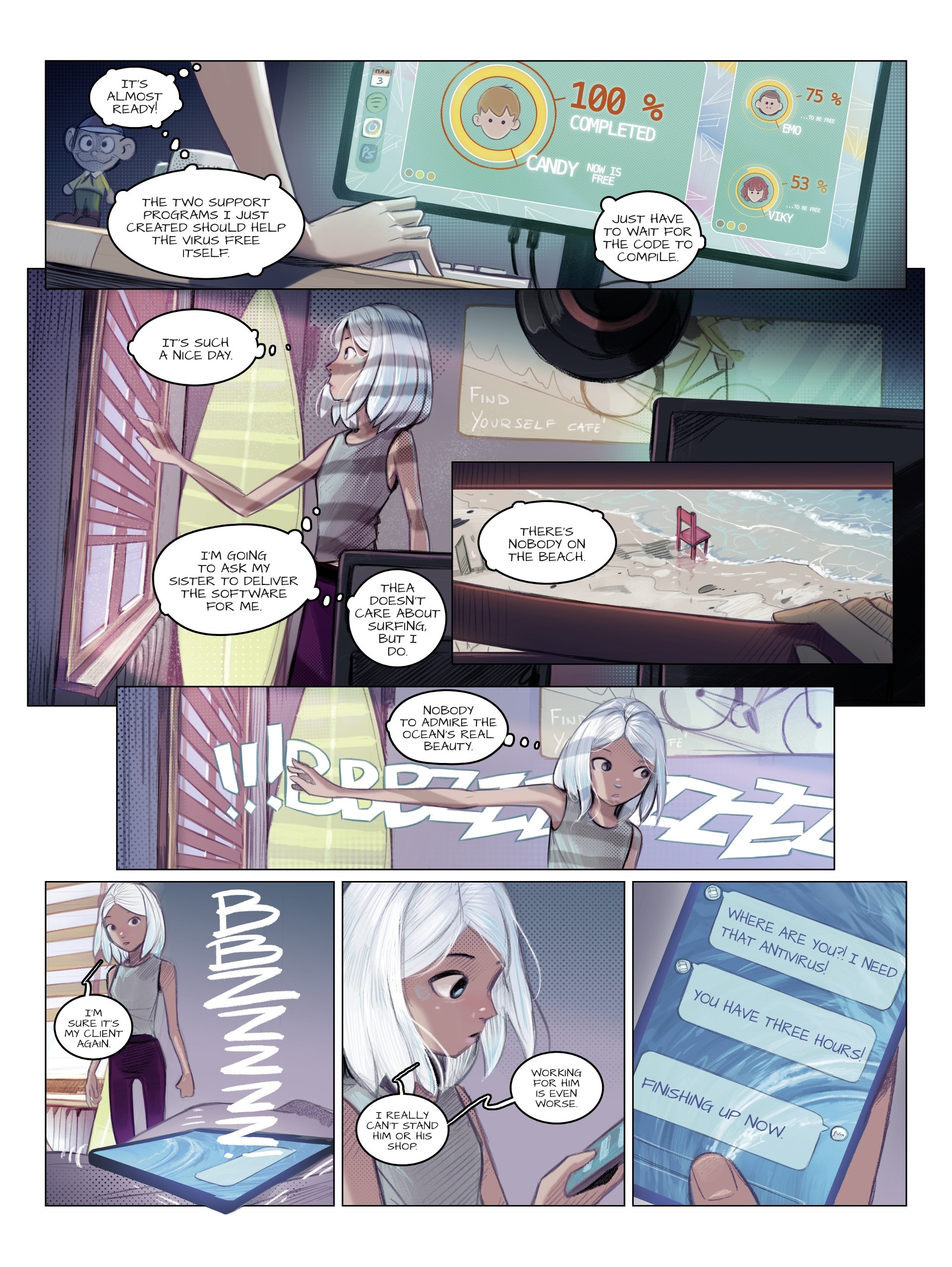 Read online Sofia: Red Chair Beach comic -  Issue # TPB - 14