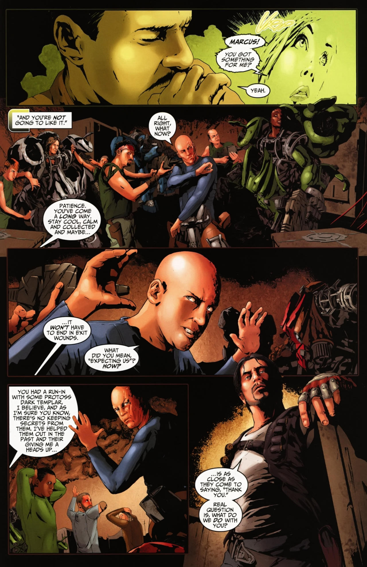 Read online StarCraft comic -  Issue #5 - 16
