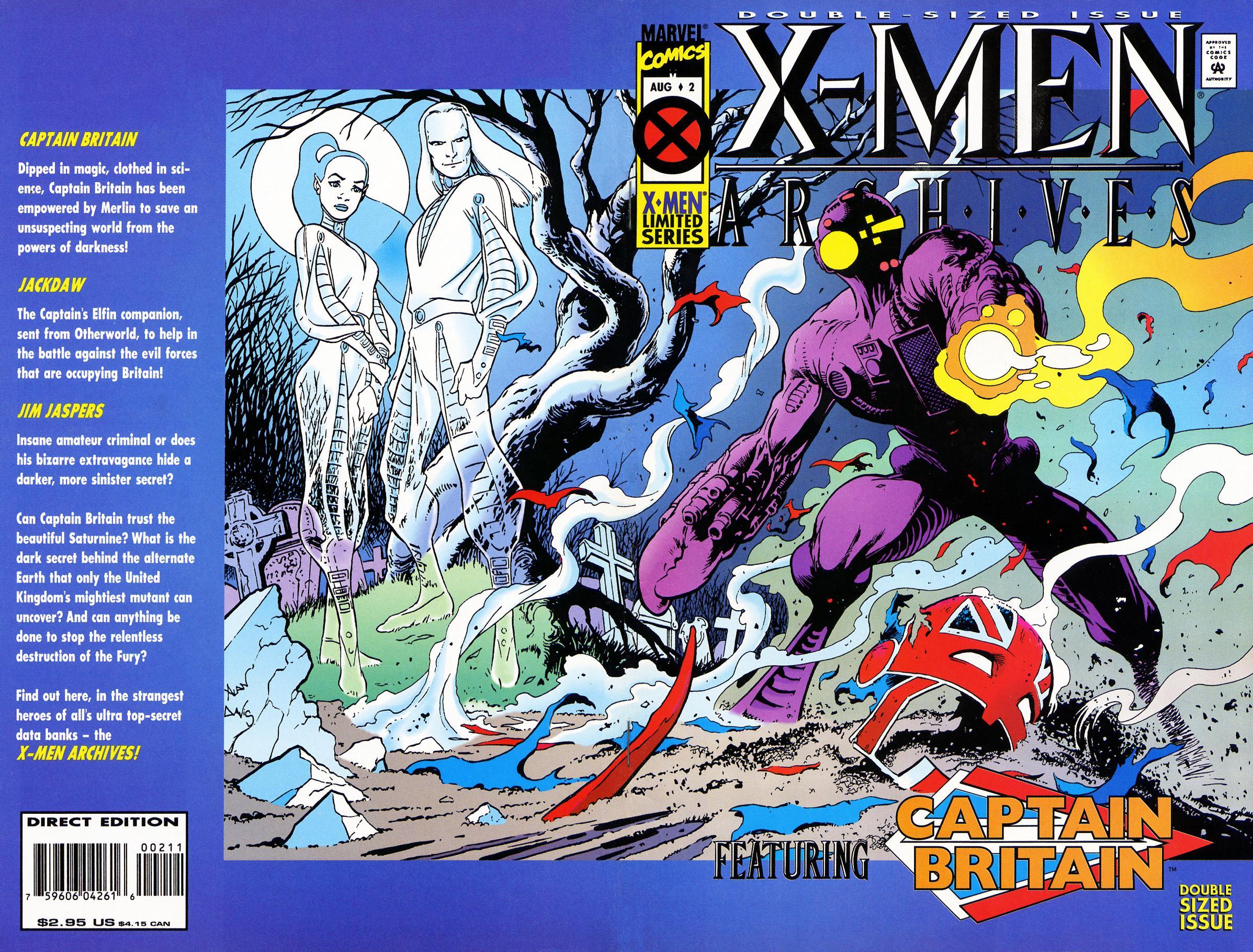 Read online X-Men Archives Featuring Captain Britain comic -  Issue #2 - 1