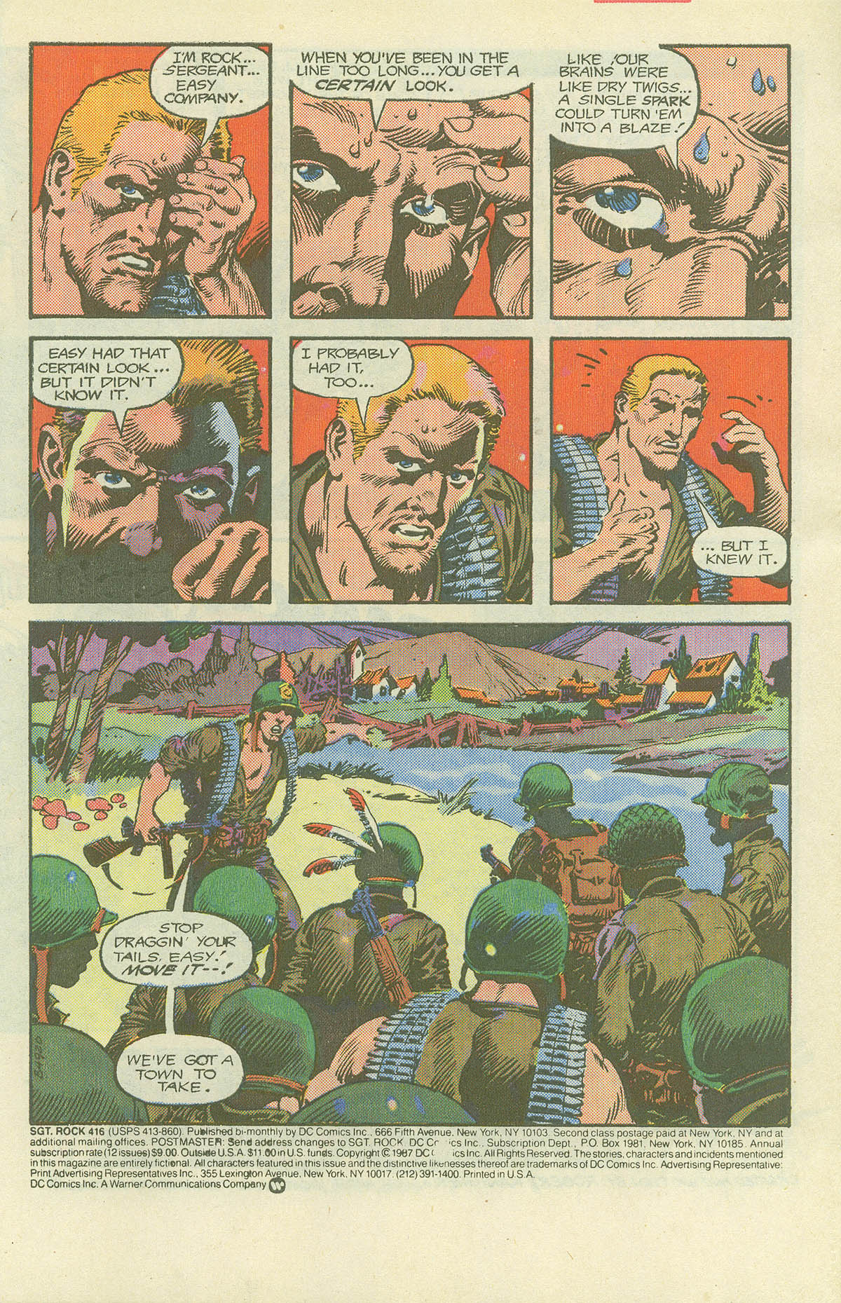 Read online Sgt. Rock comic -  Issue #416 - 3