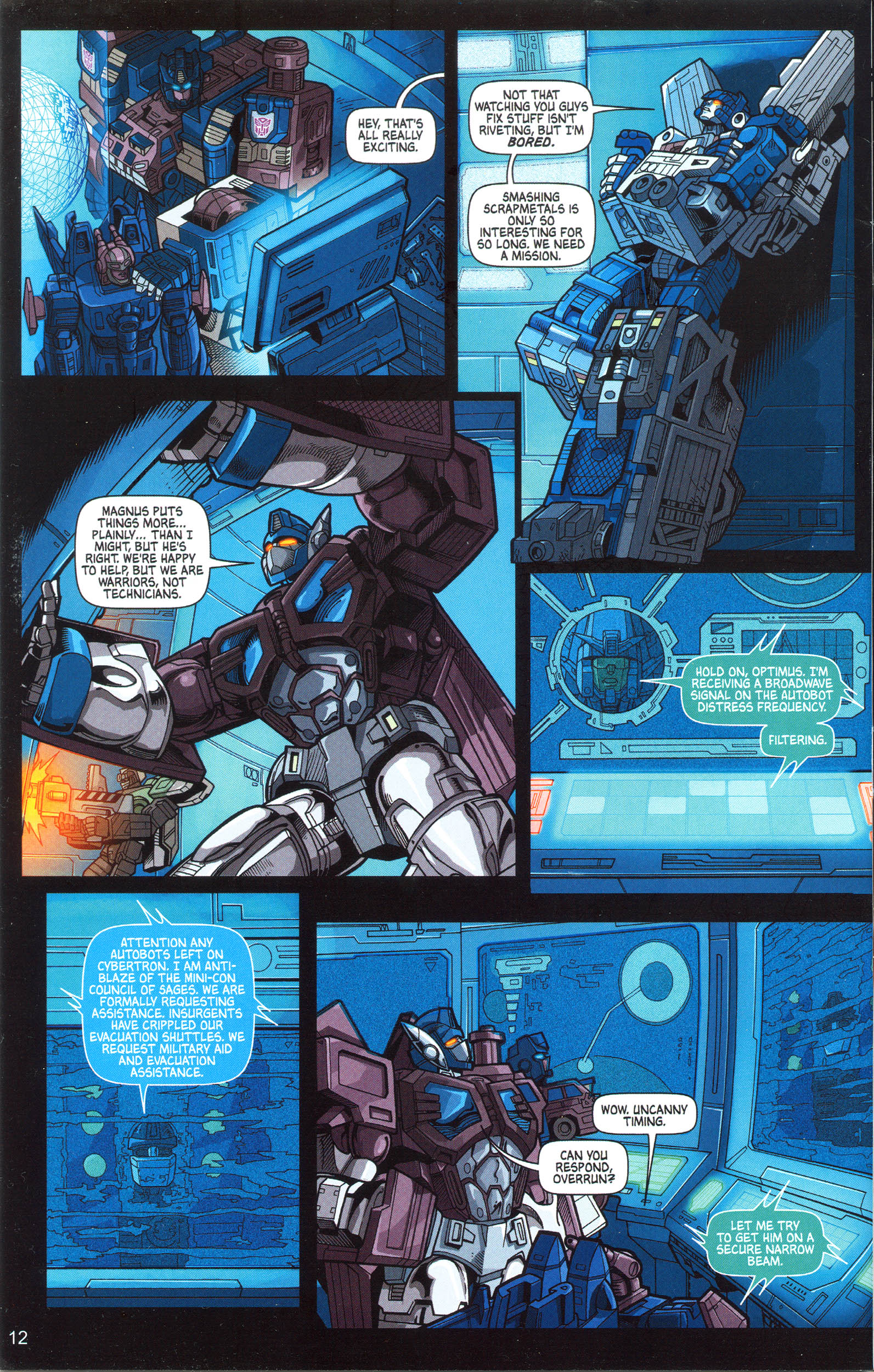 Read online Transformers: Collectors' Club comic -  Issue #10 - 12