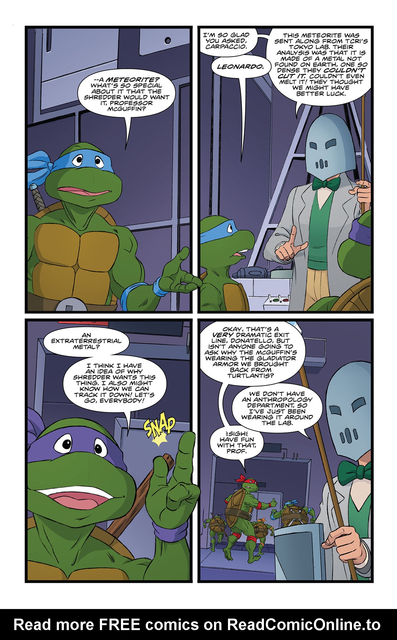 Read online Teenage Mutant Ninja Turtles: Saturday Morning Adventures Continued comic -  Issue #4 - 5