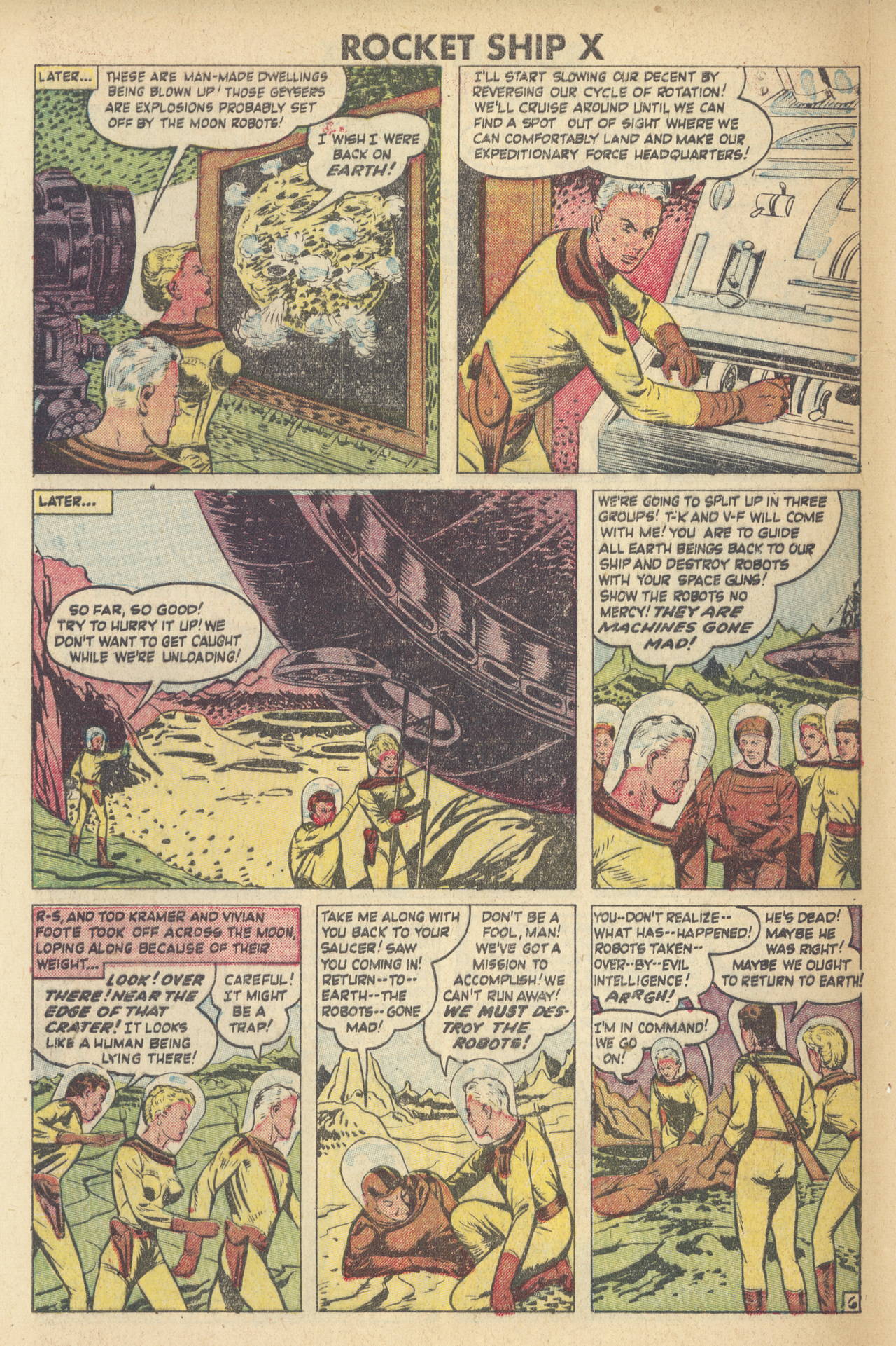 Read online Rocket Ship X comic -  Issue # Full - 28