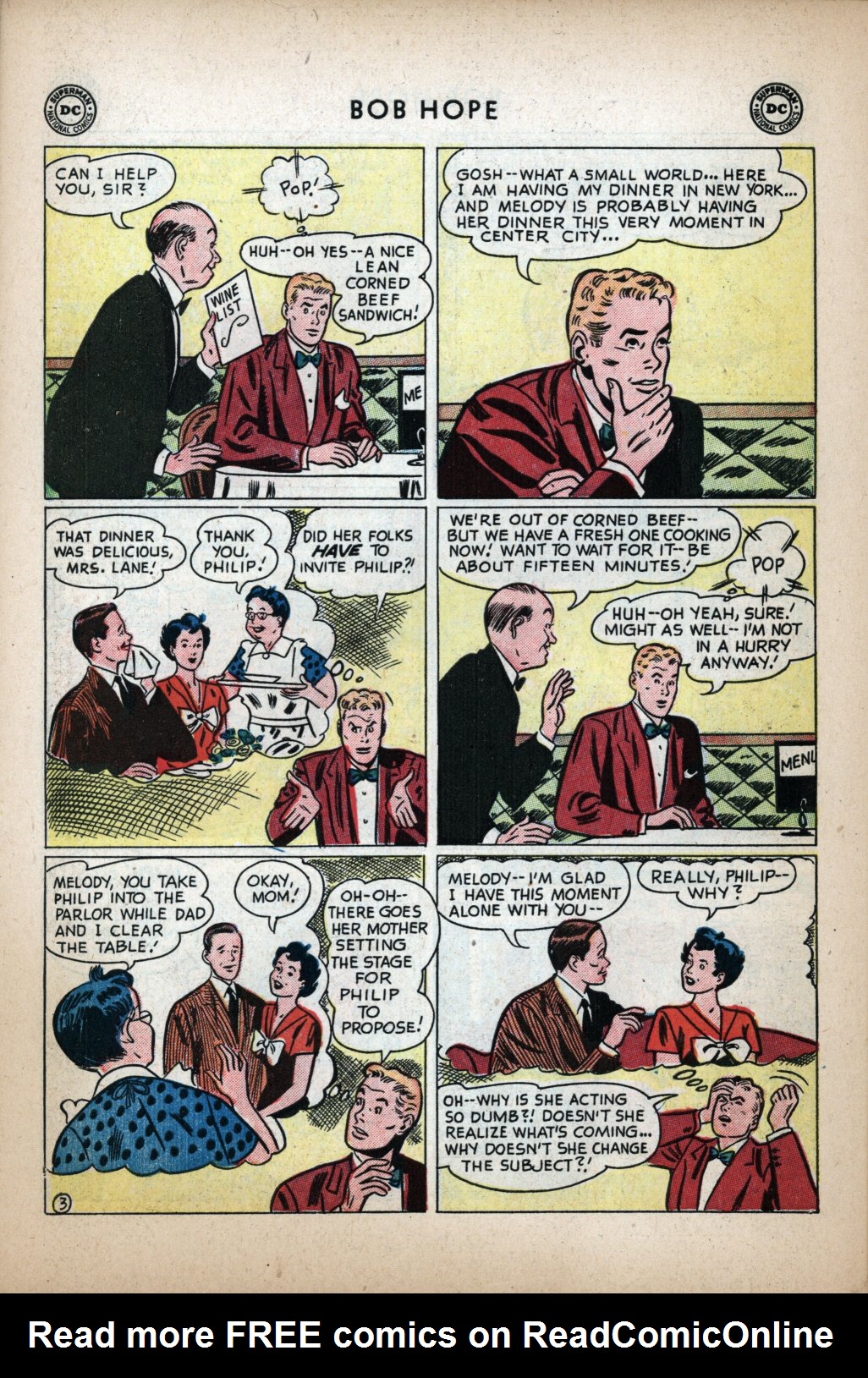 Read online The Adventures of Bob Hope comic -  Issue #15 - 40