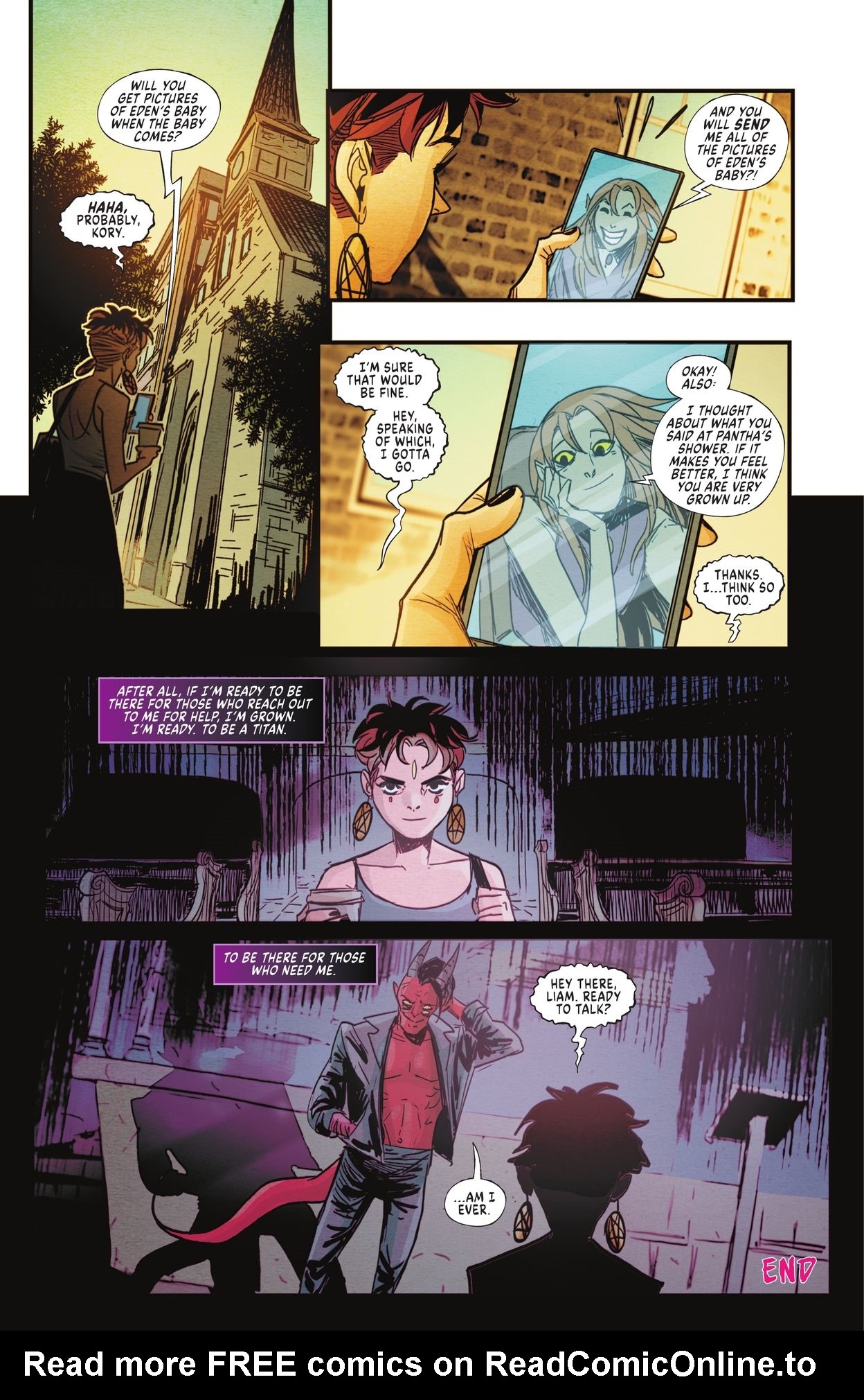 Read online Tales of the Titans comic -  Issue #2 - 32