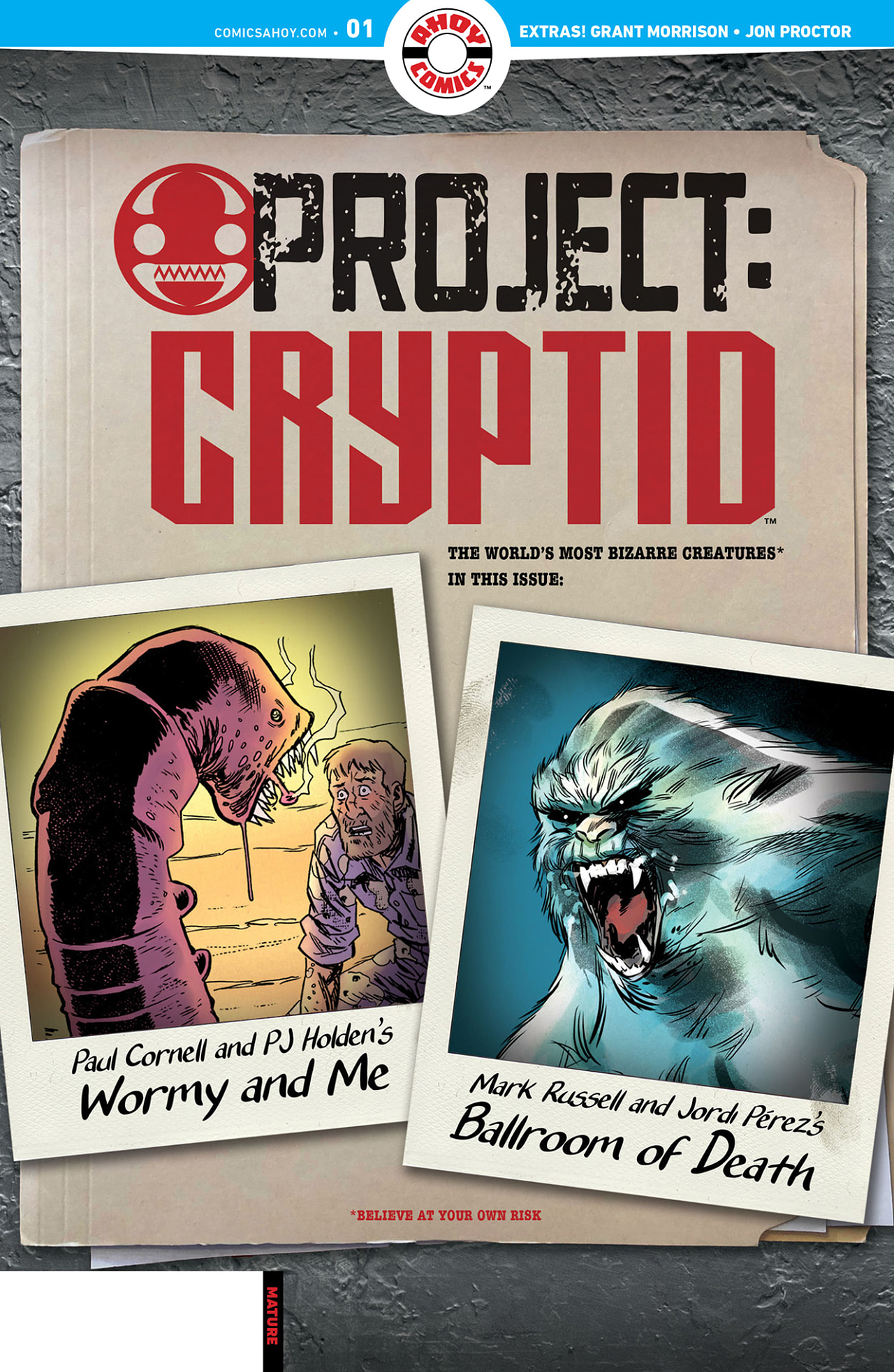 Read online Project Cryptid comic -  Issue #1 - 1