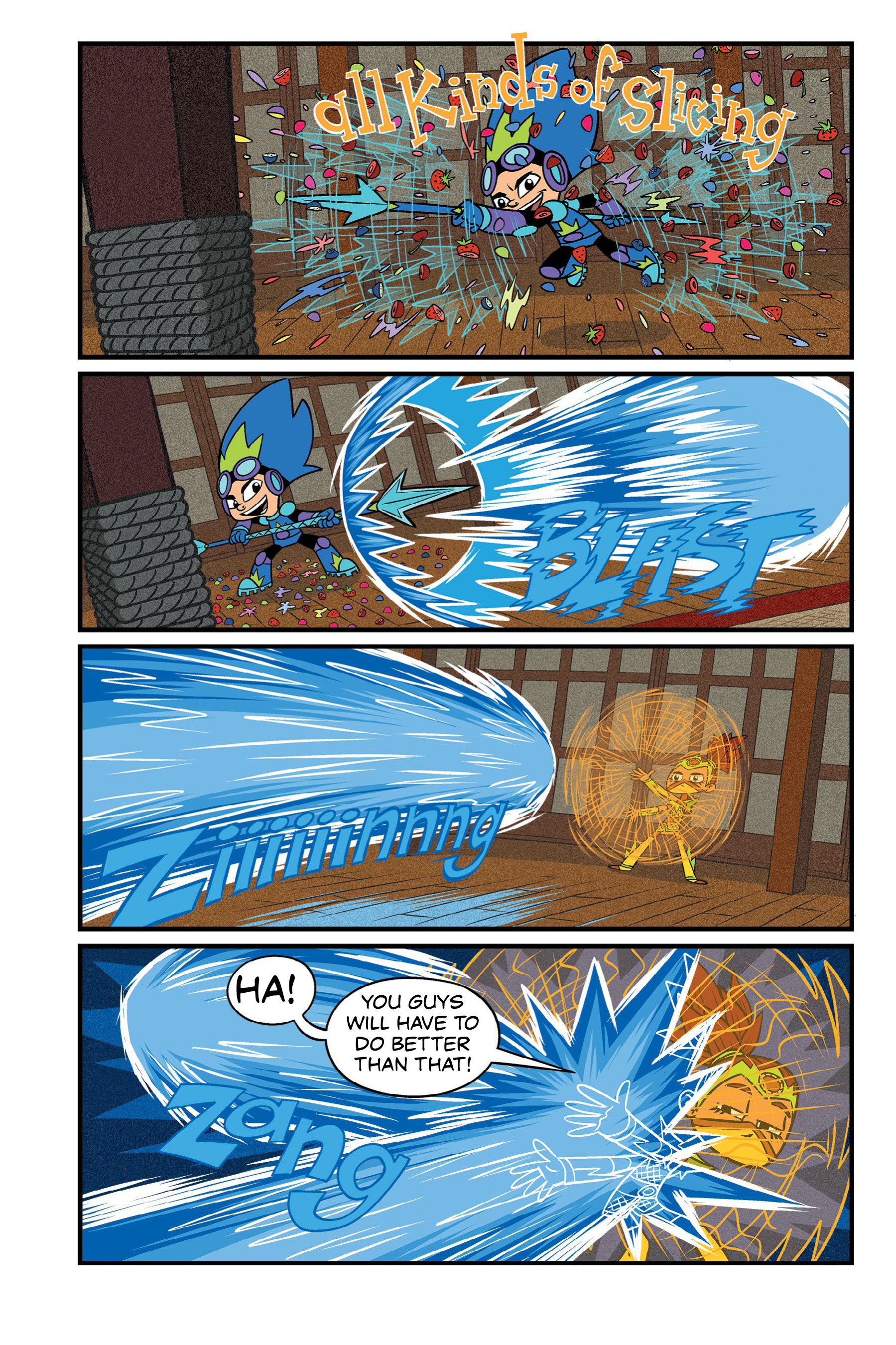 Read online Fruit Ninja: Frenzy Force comic -  Issue # TPB - 18