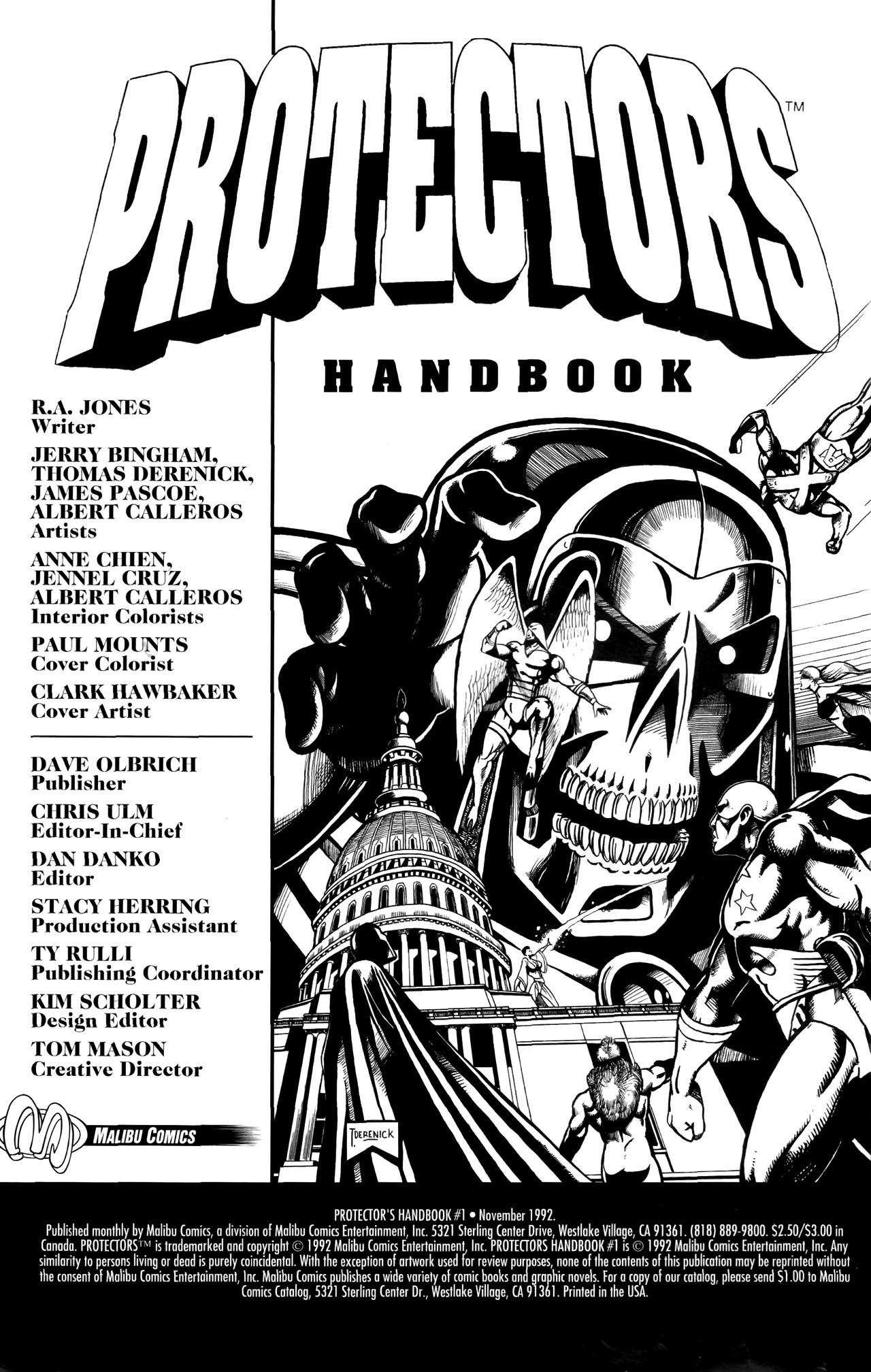 Read online The Protectors comic -  Issue # _Handbook - 2