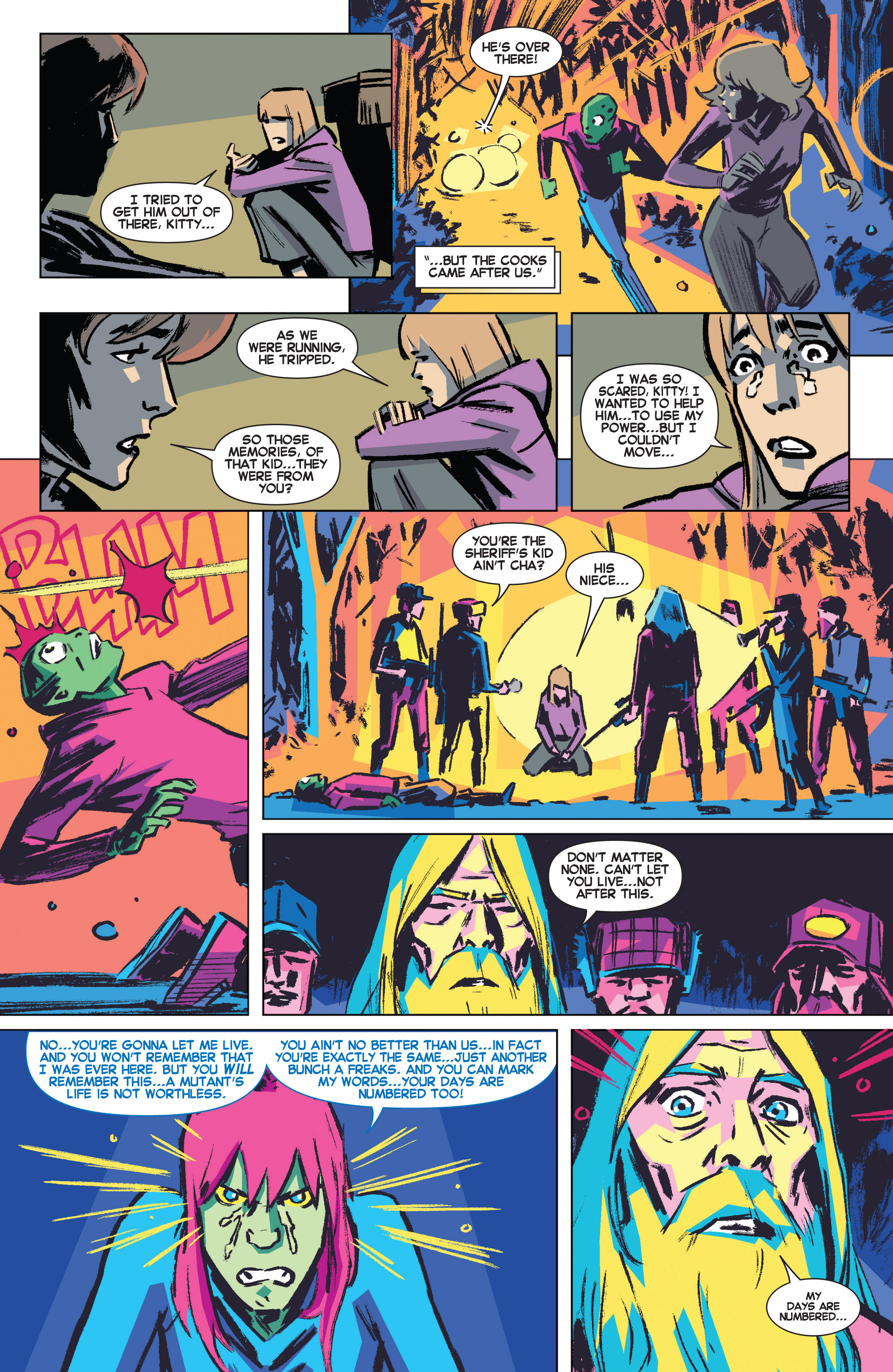 Read online Marvel Knights: X-Men comic -  Issue #4 - 19