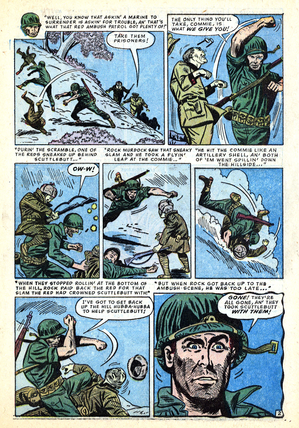 Read online Marines in Action comic -  Issue #6 - 29