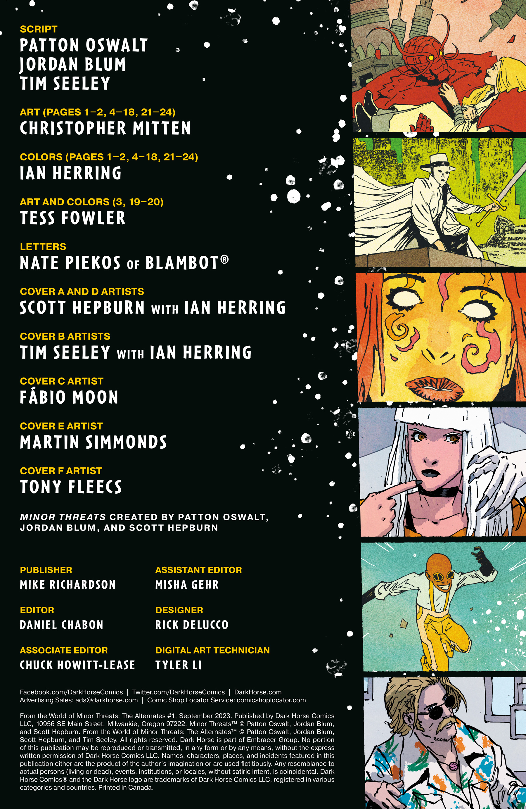 Read online The Alternates comic -  Issue #1 - 2