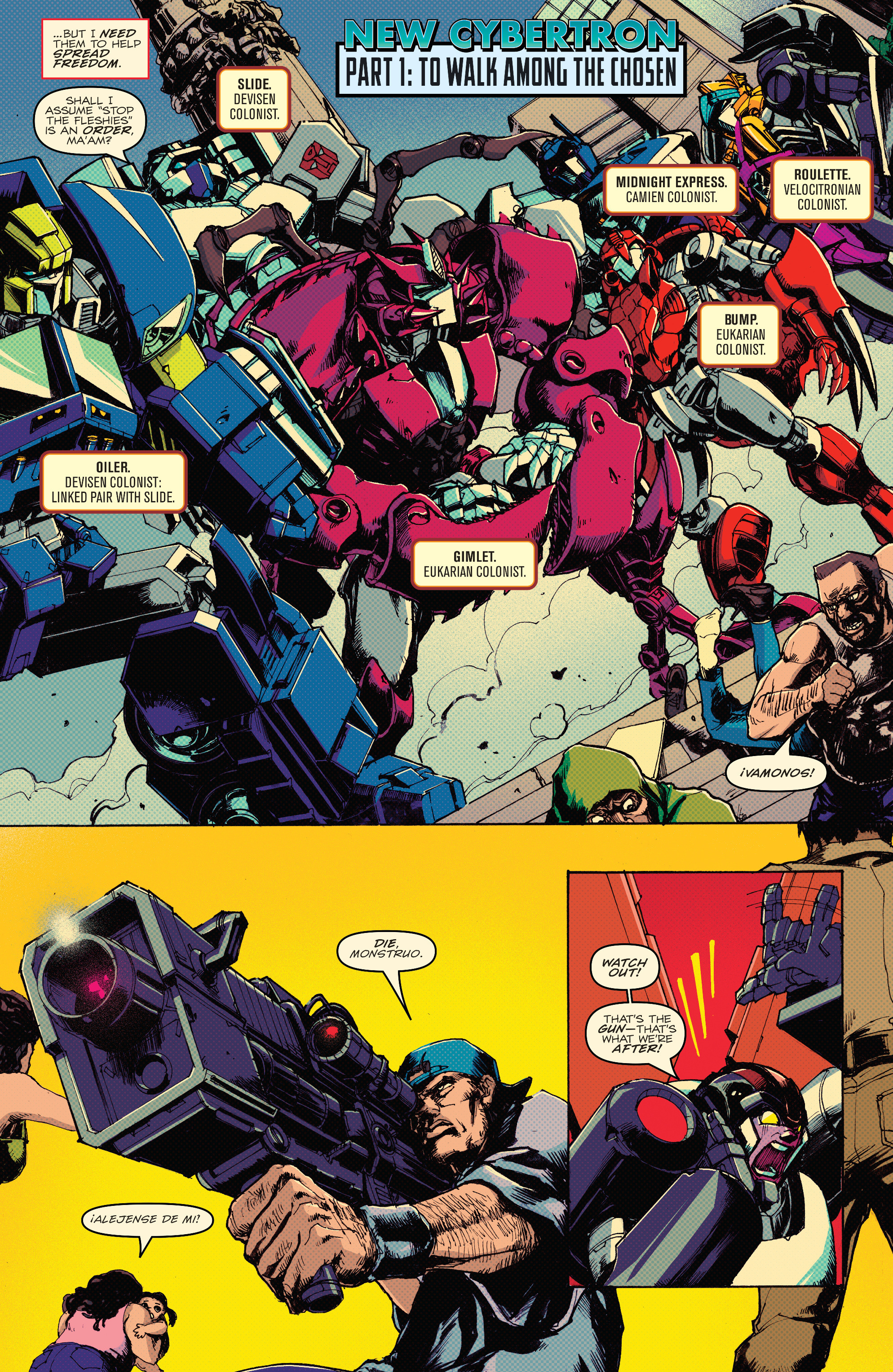 Read online Optimus Prime comic -  Issue #1 - 10