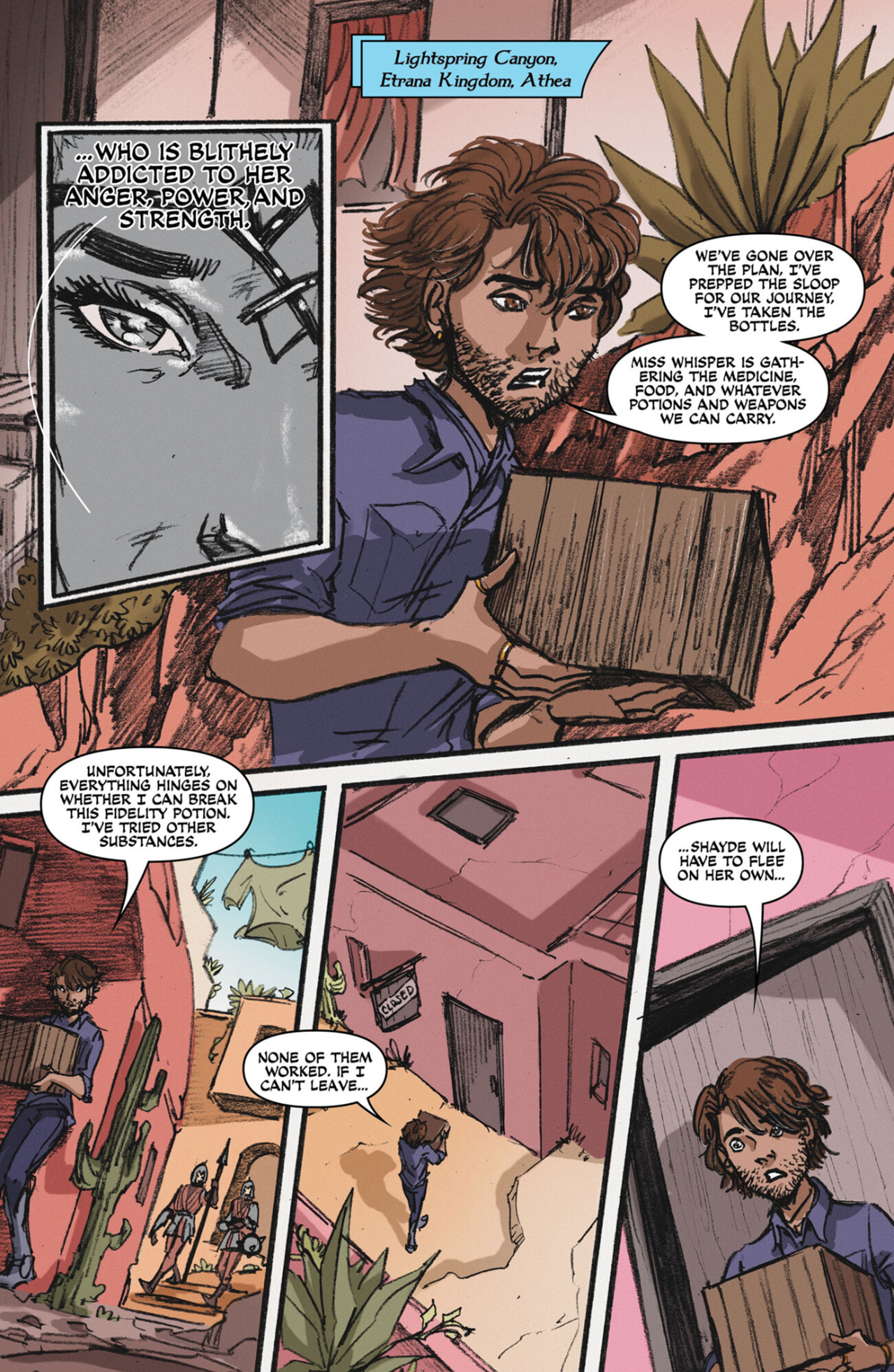 Read online Stoneheart comic -  Issue #6 - 11