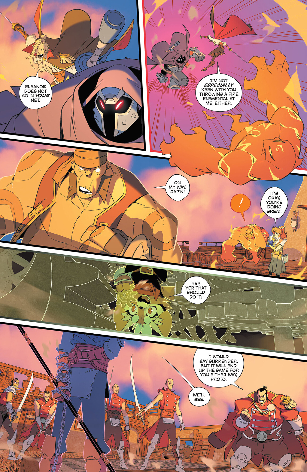 Read online Summoners War: Awakening comic -  Issue #5 - 17