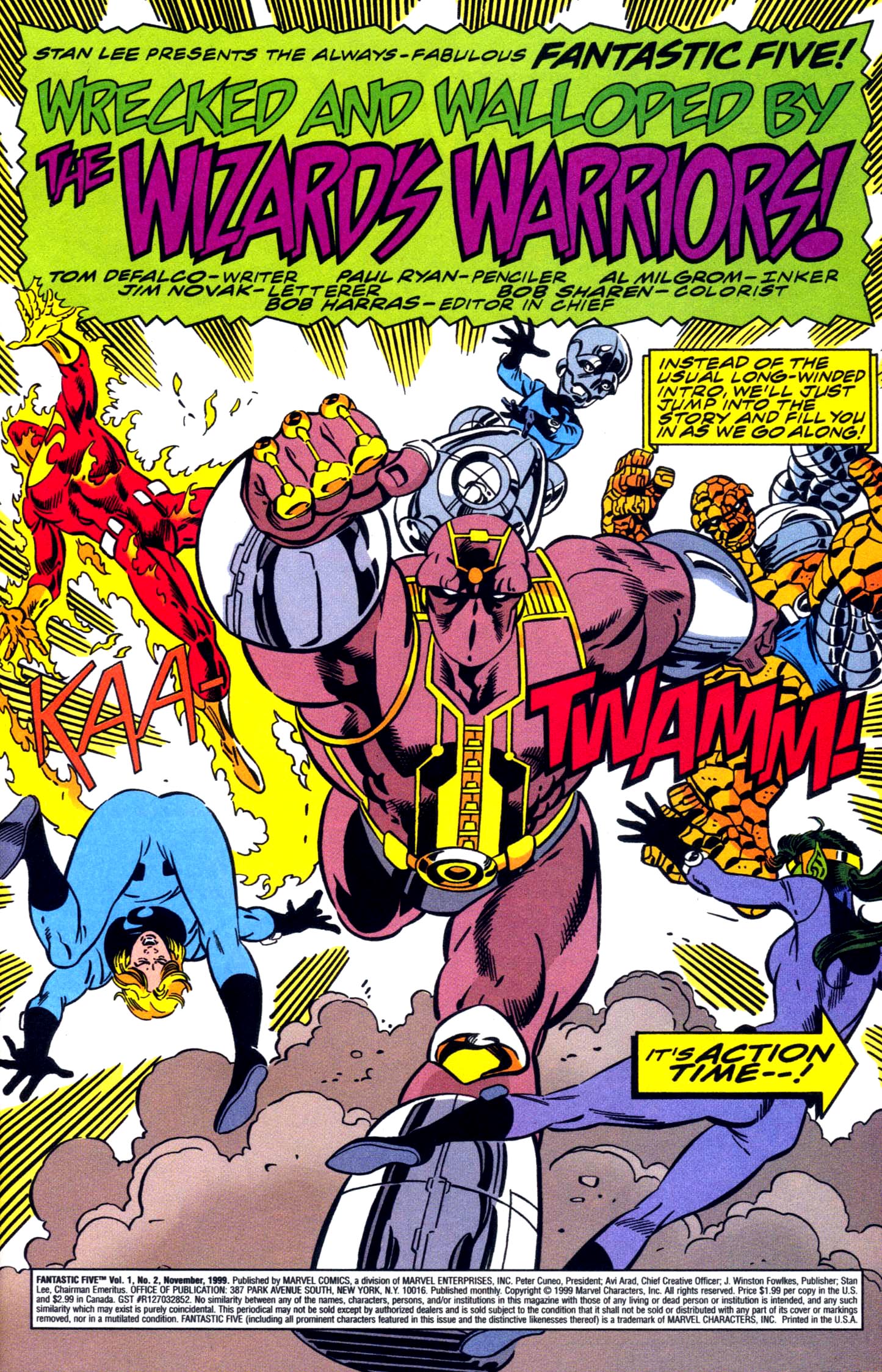 Read online Fantastic Five comic -  Issue #2 - 3