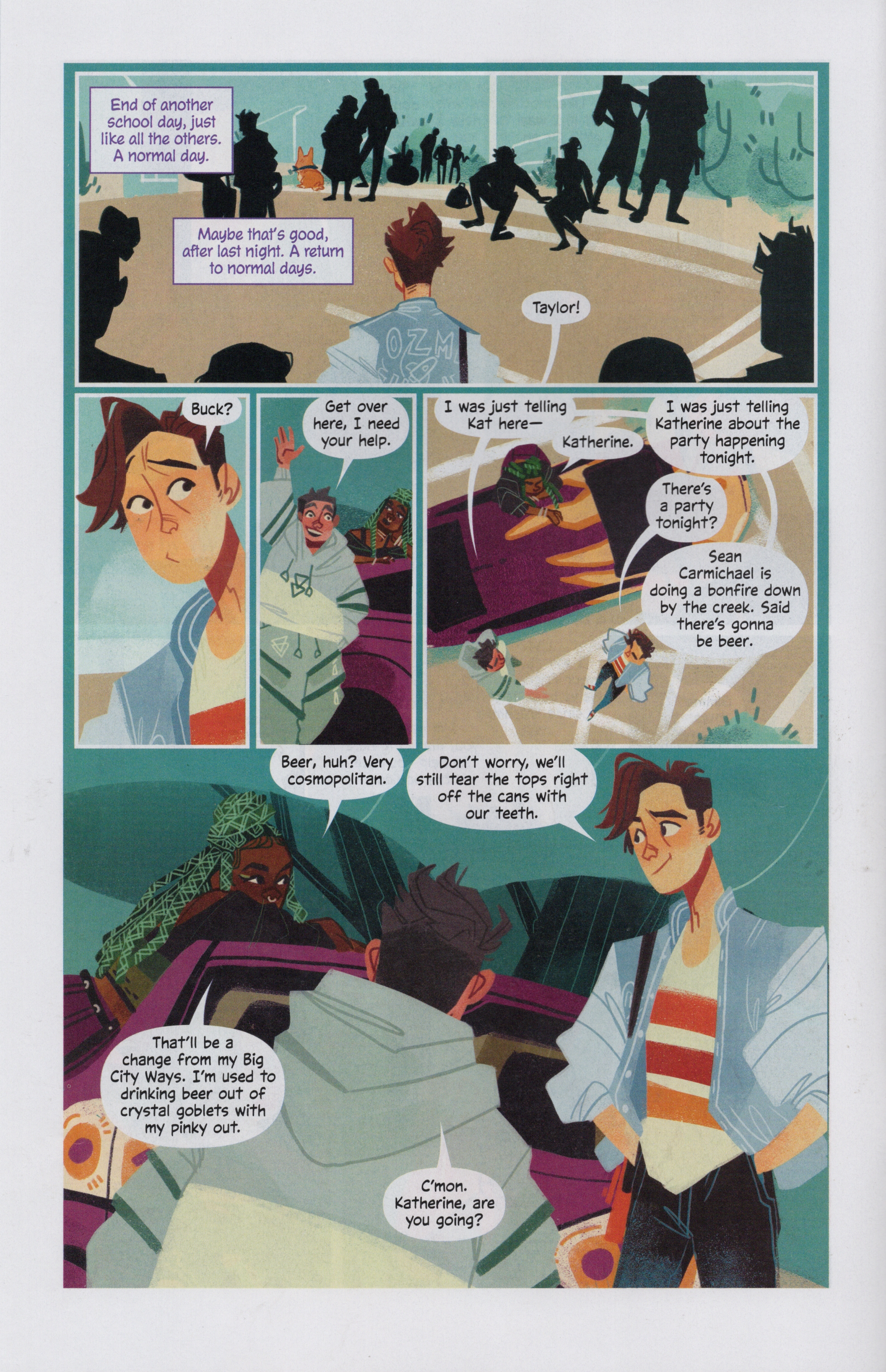 Read online Free Comic Book Day 2022 comic -  Issue # DC Galaxy The Prettiest Star - 6