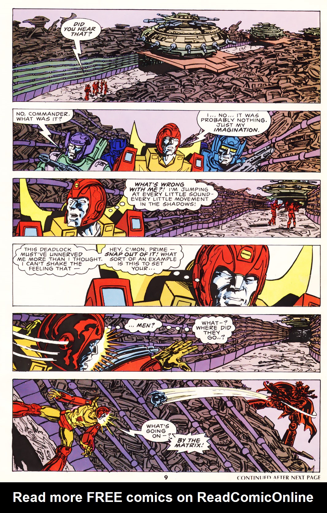 Read online The Transformers (UK) comic -  Issue #133 - 9