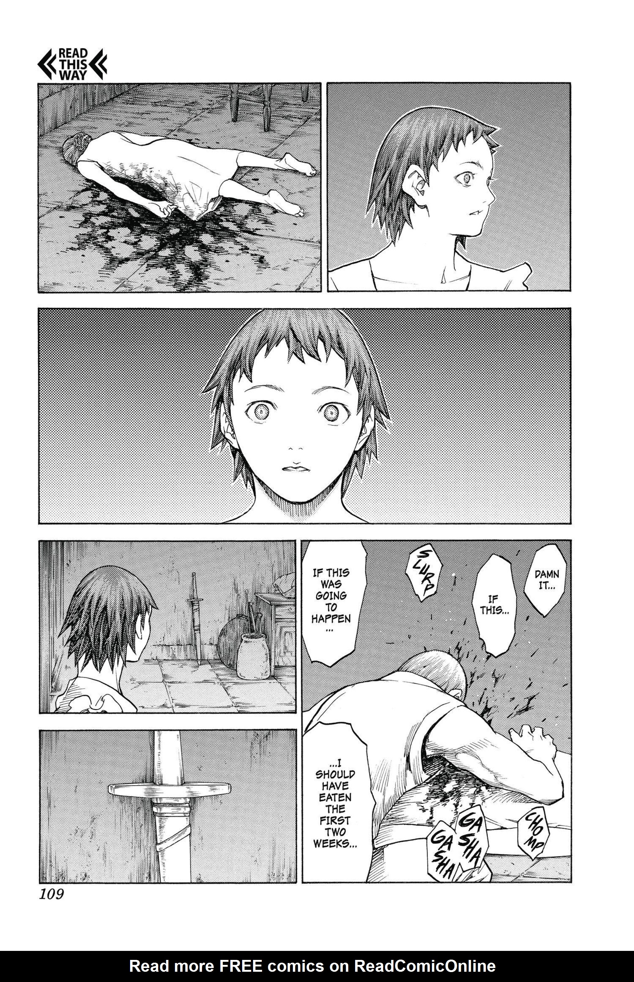 Read online Claymore comic -  Issue #24 - 102