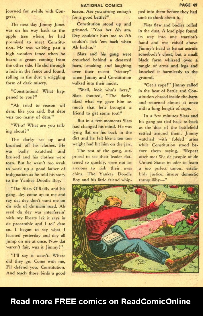 Read online National Comics comic -  Issue #9 - 46
