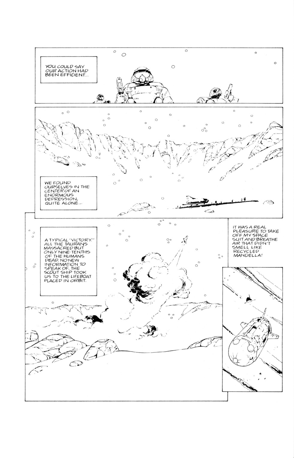 Read online The Forever War comic -  Issue #3 - 42