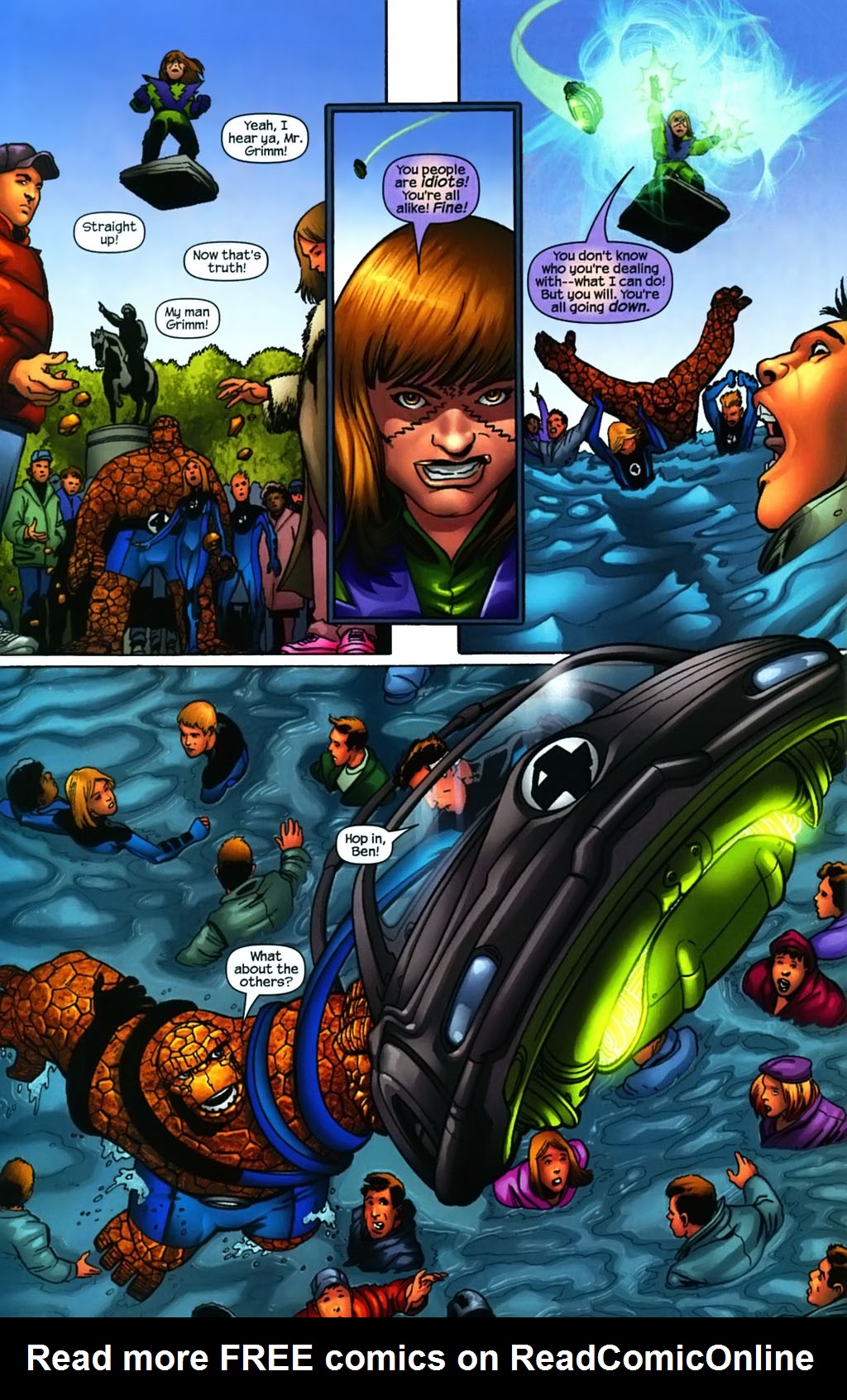 Read online Marvel Adventures Fantastic Four comic -  Issue #11 - 21