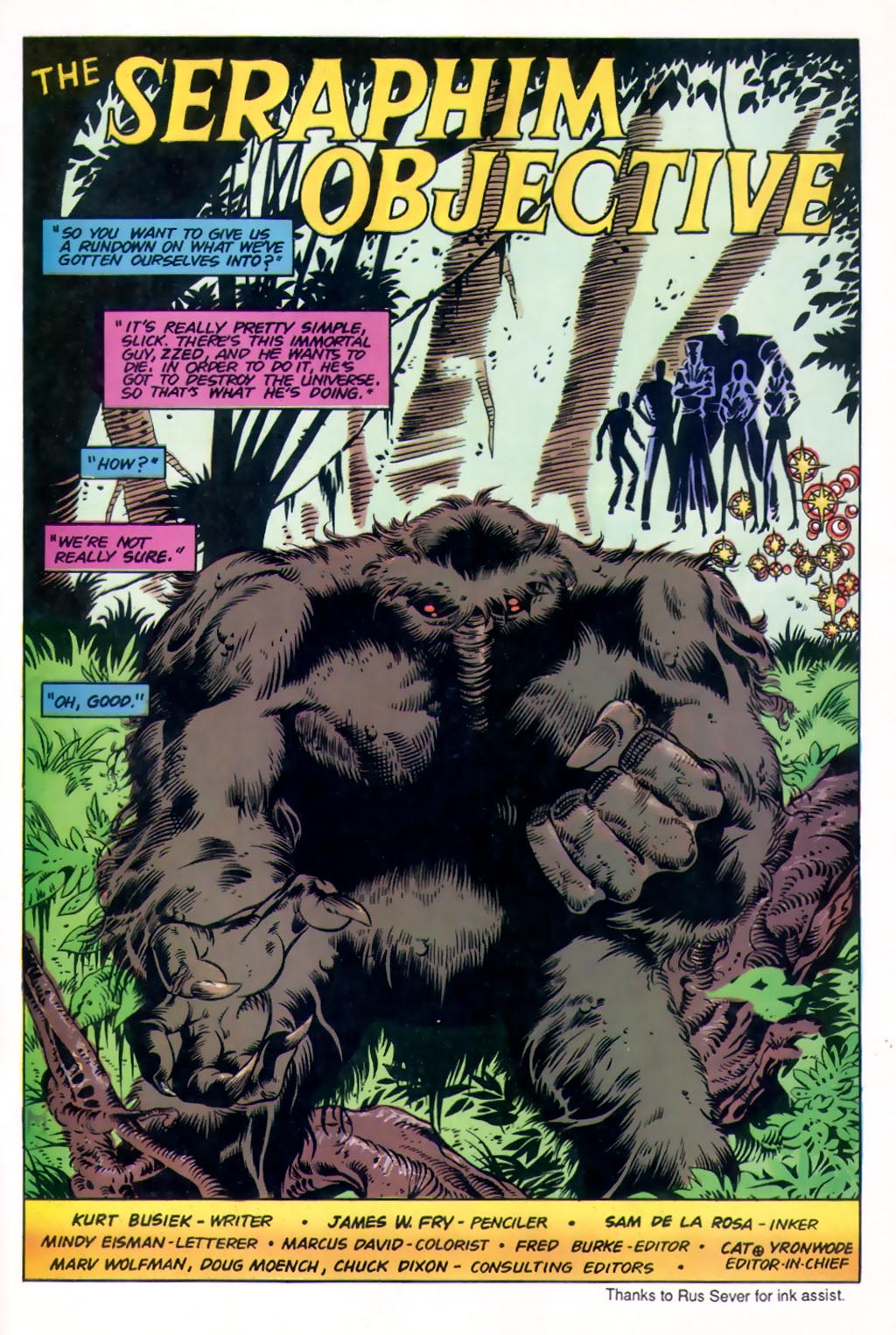 Read online Total Eclipse: The Seraphim Objective comic -  Issue # Full - 3