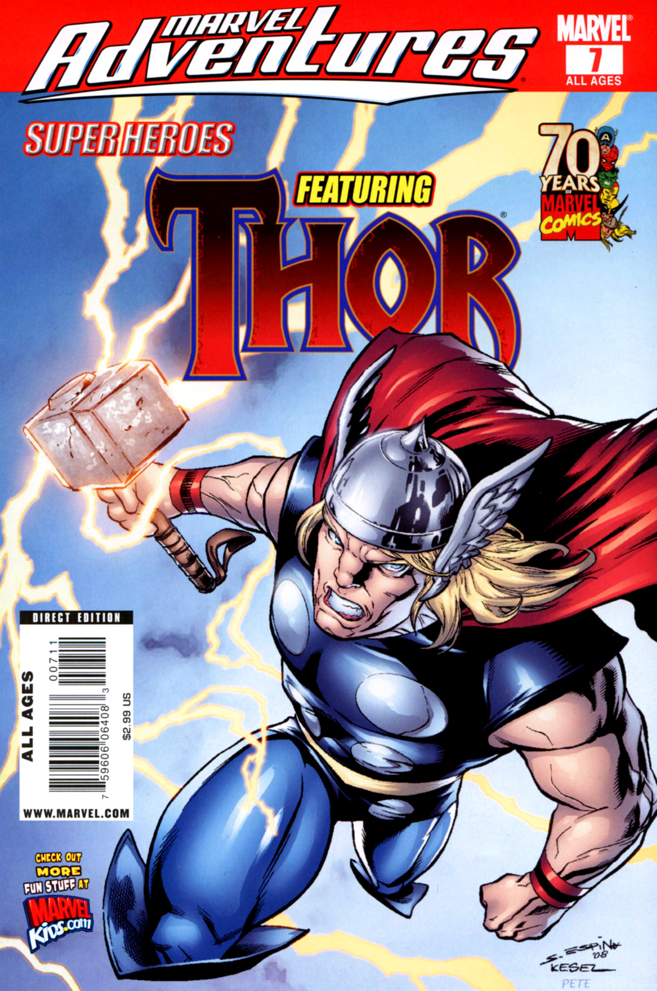 Read online Marvel Adventures Super Heroes (2008) comic -  Issue #7 - 1