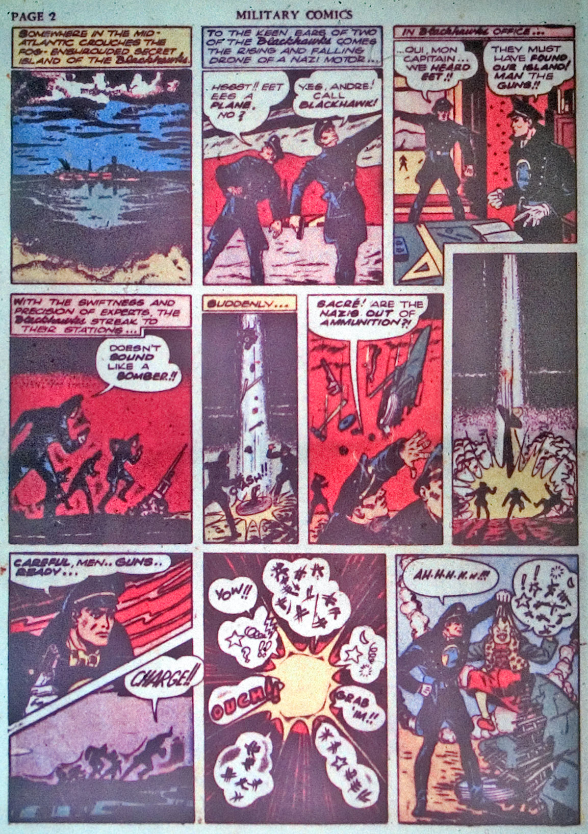 Read online Military Comics comic -  Issue #3 - 4