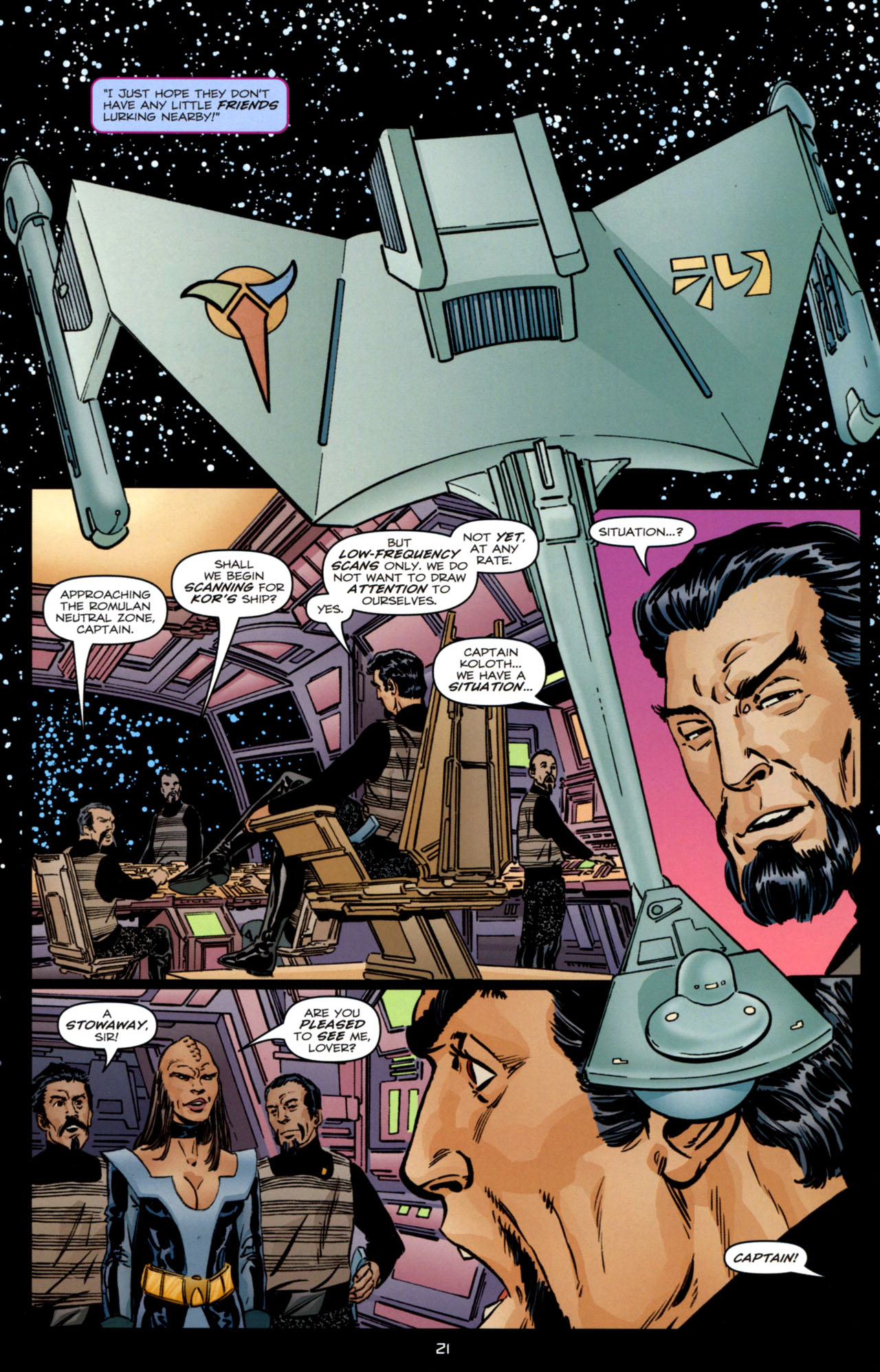 Read online Star Trek: Romulans Schism comic -  Issue #2 - 19