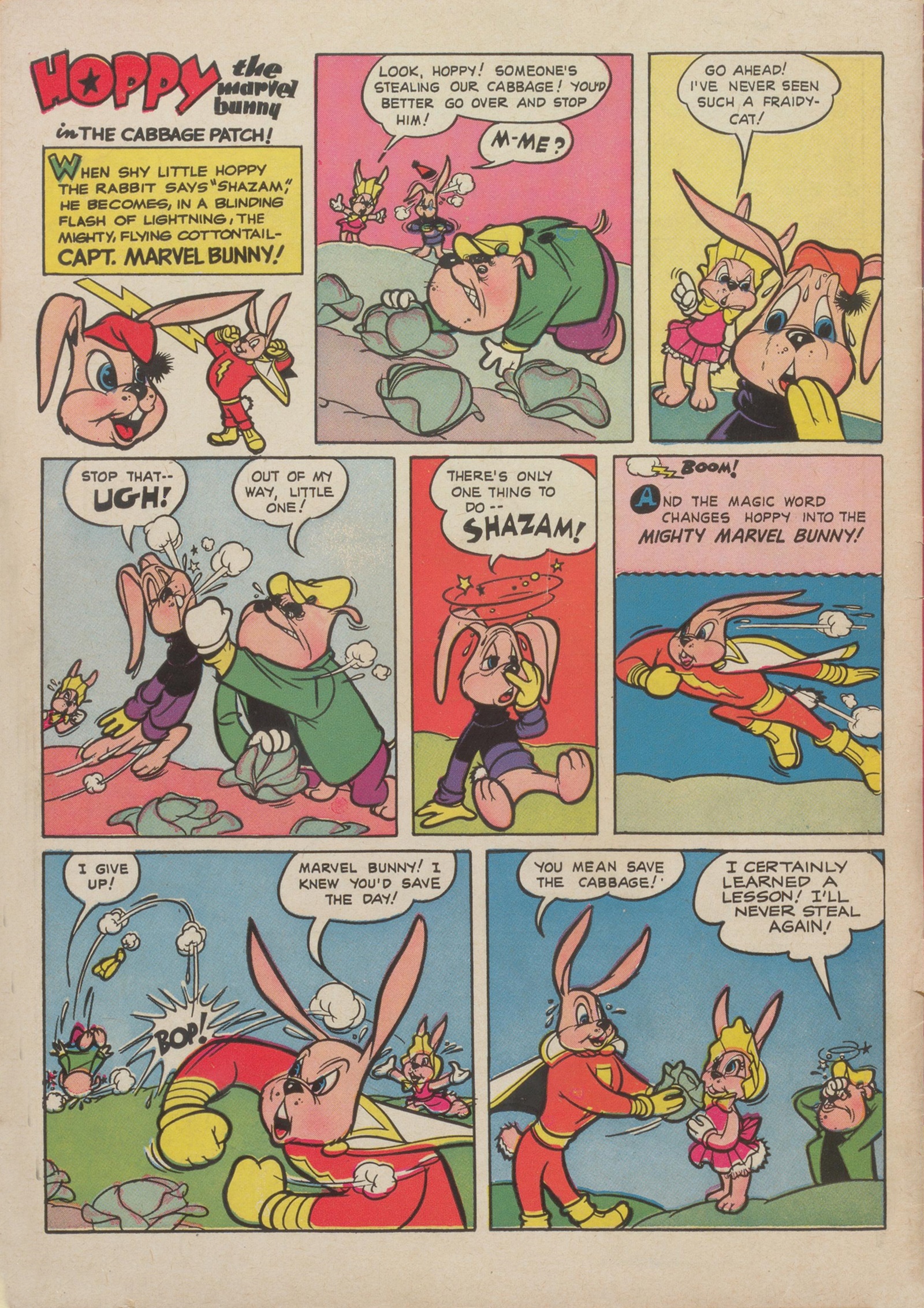 Read online Fawcett's Funny Animals comic -  Issue #66 - 36