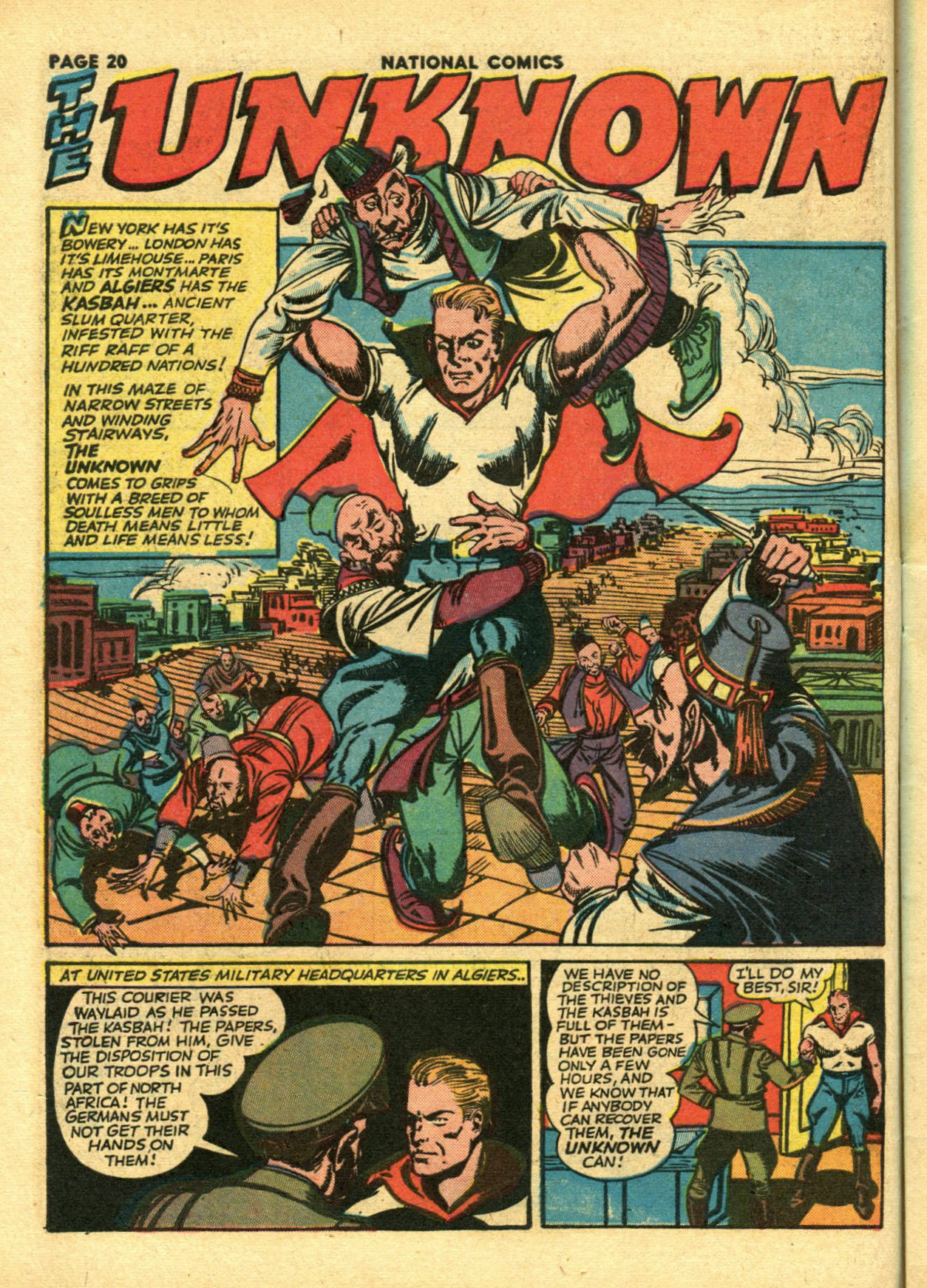 Read online National Comics comic -  Issue #35 - 22