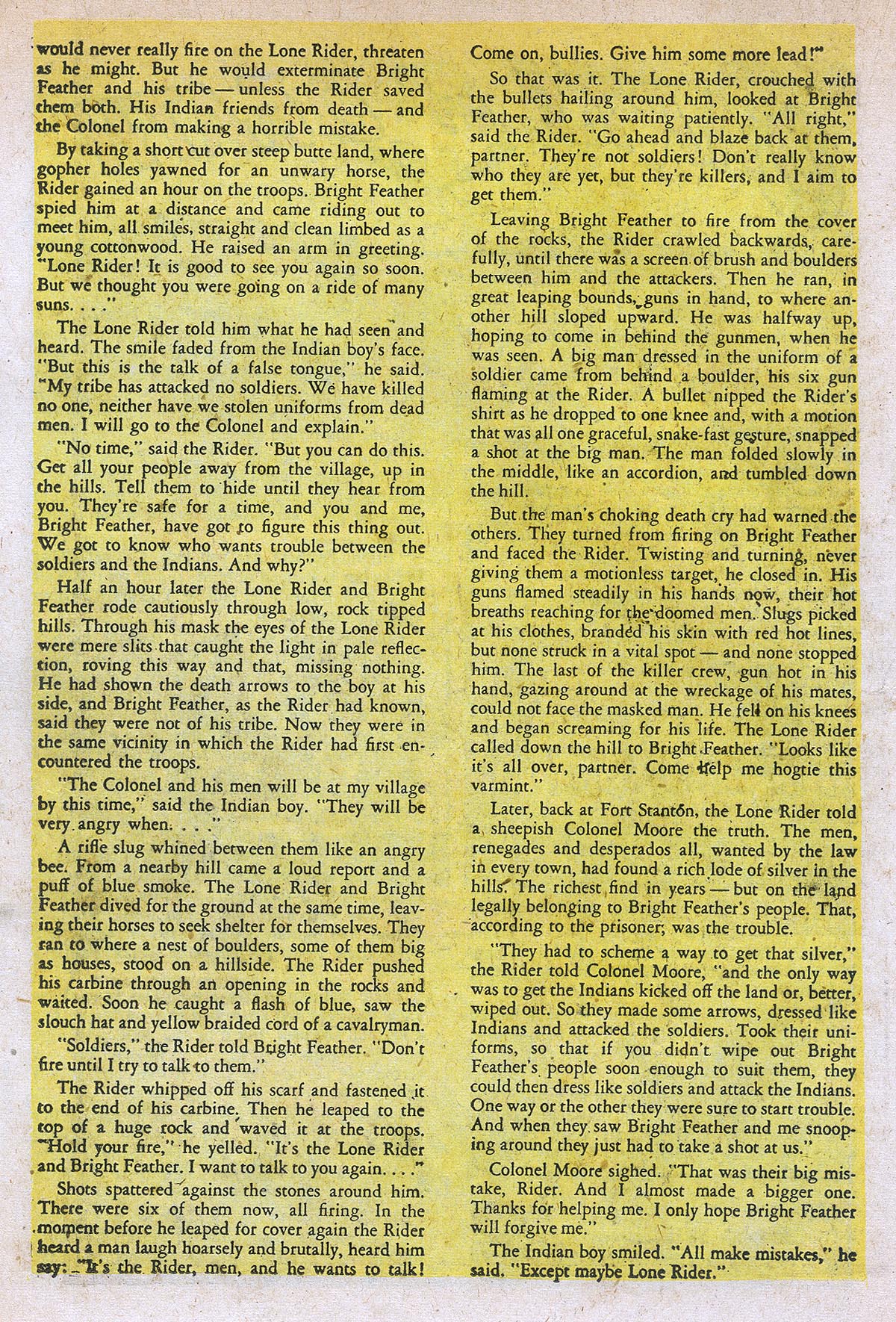 Read online The Lone Rider comic -  Issue #11 - 18