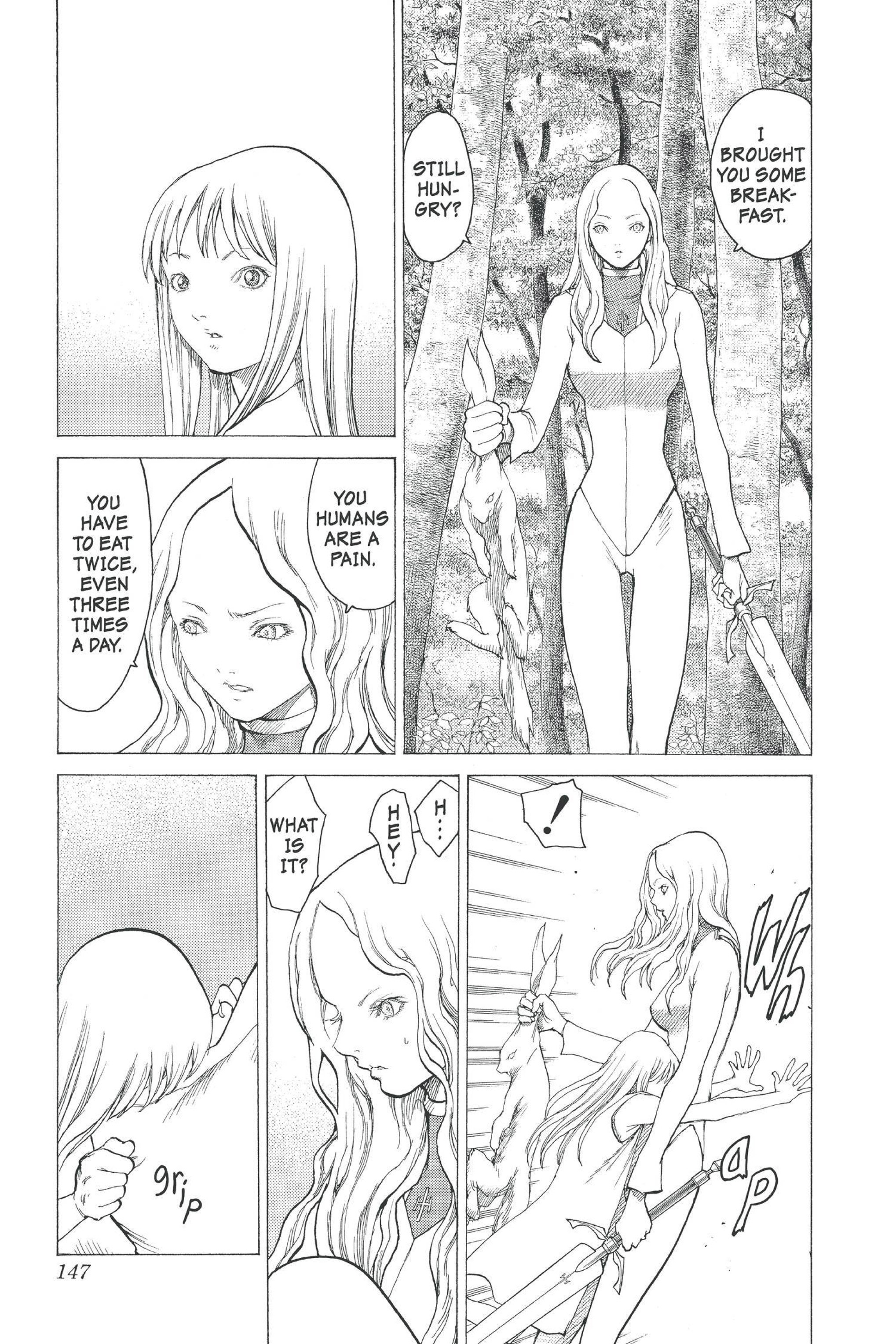 Read online Claymore comic -  Issue #3 - 138