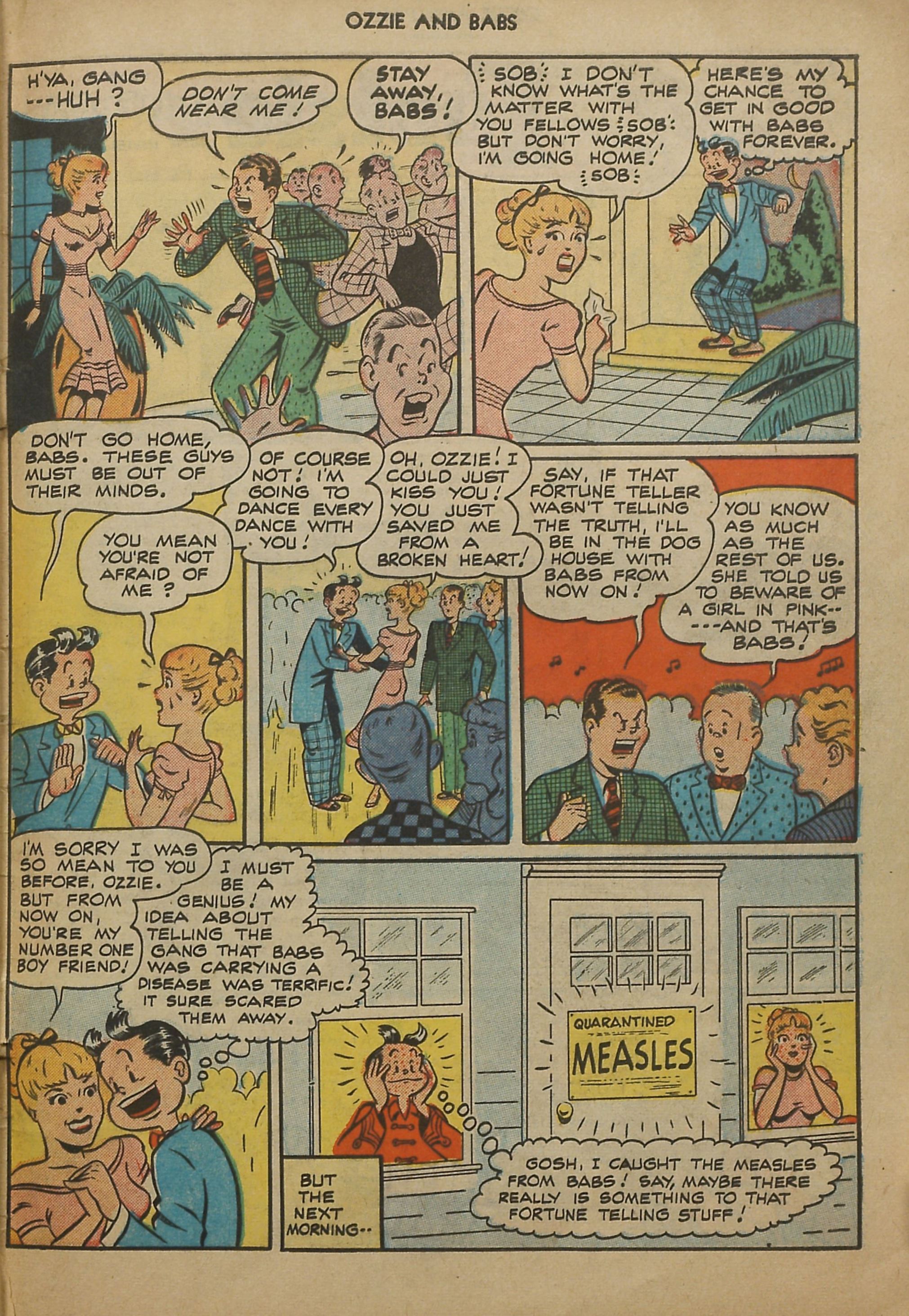 Read online Ozzie And Babs comic -  Issue #5 - 49
