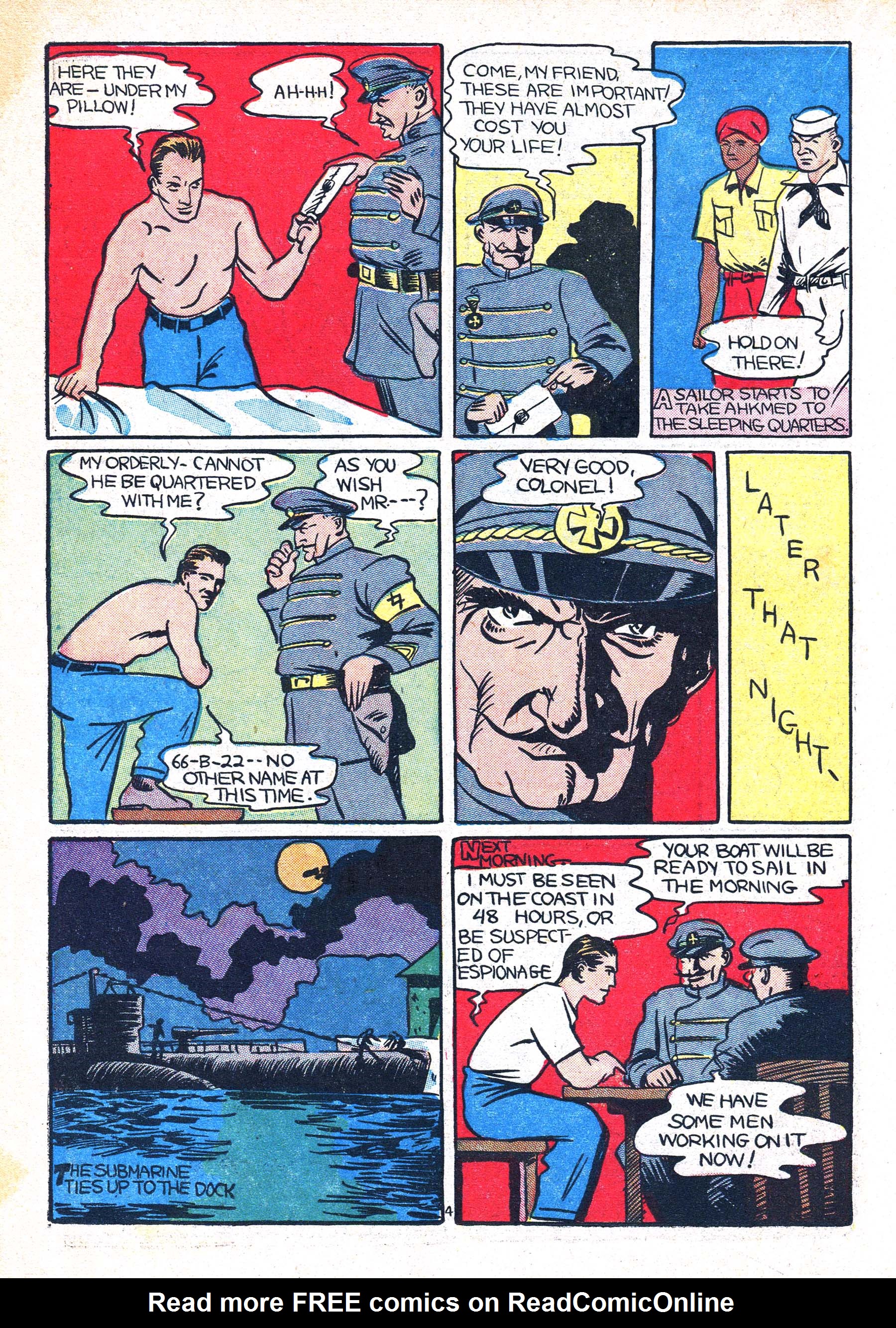 Read online Amazing Man Comics comic -  Issue #21 - 31