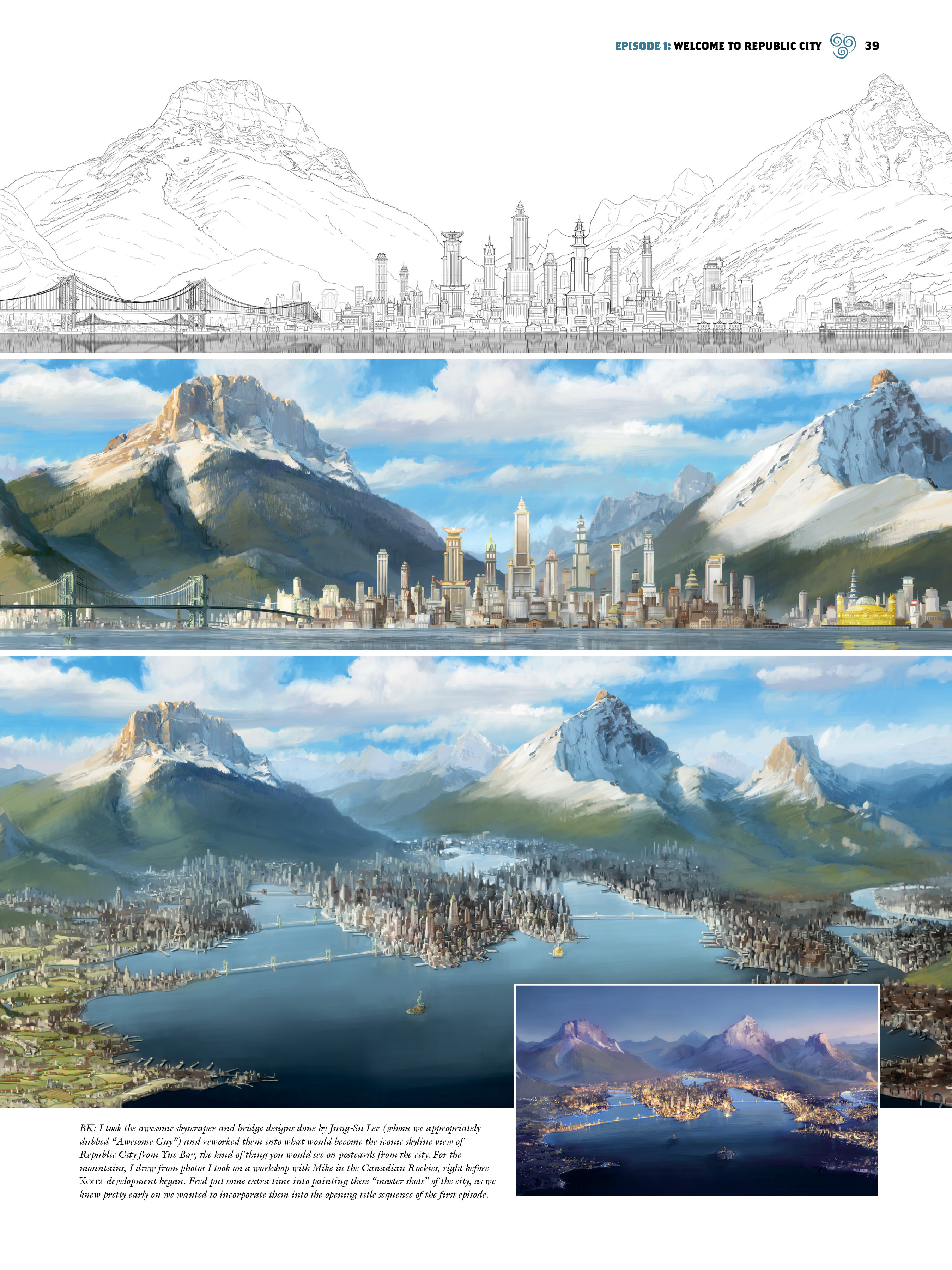 Read online The Legend of Korra: The Art of the Animated Series comic -  Issue # TPB 1 - 37