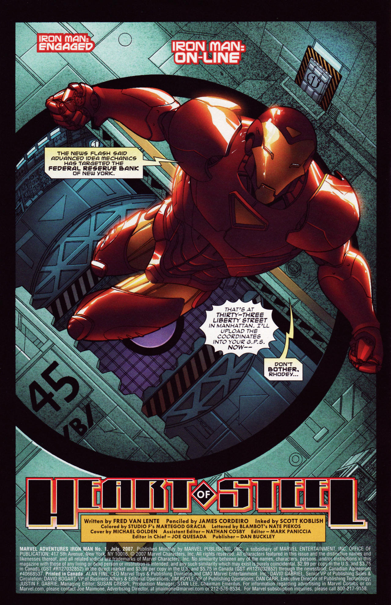 Read online Marvel Adventures Iron Man comic -  Issue #1 - 4