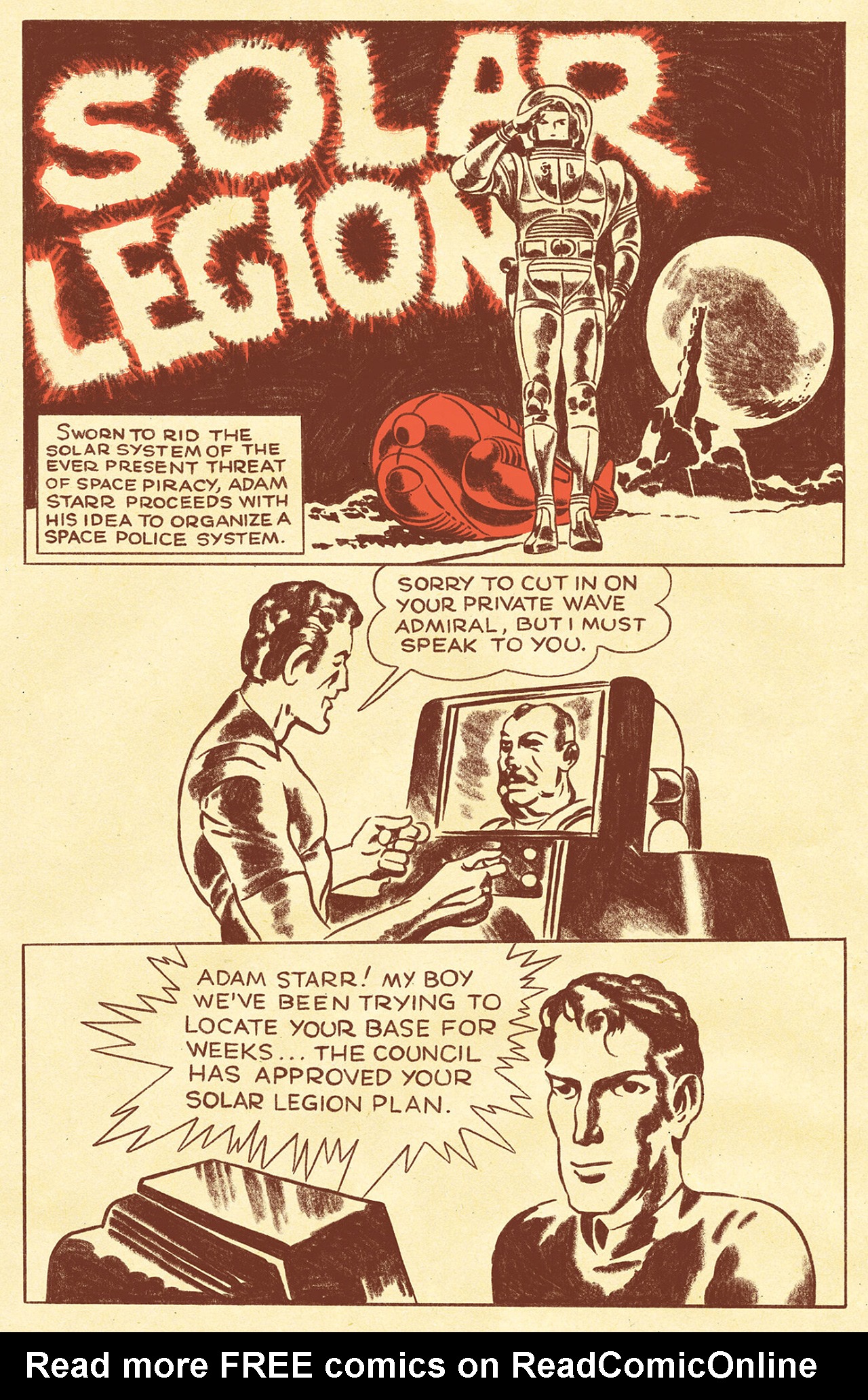 Read online Jack Kirby's Starr Warriors: The Adventures of Adam Starr and the Solar Legion comic -  Issue # Full - 13