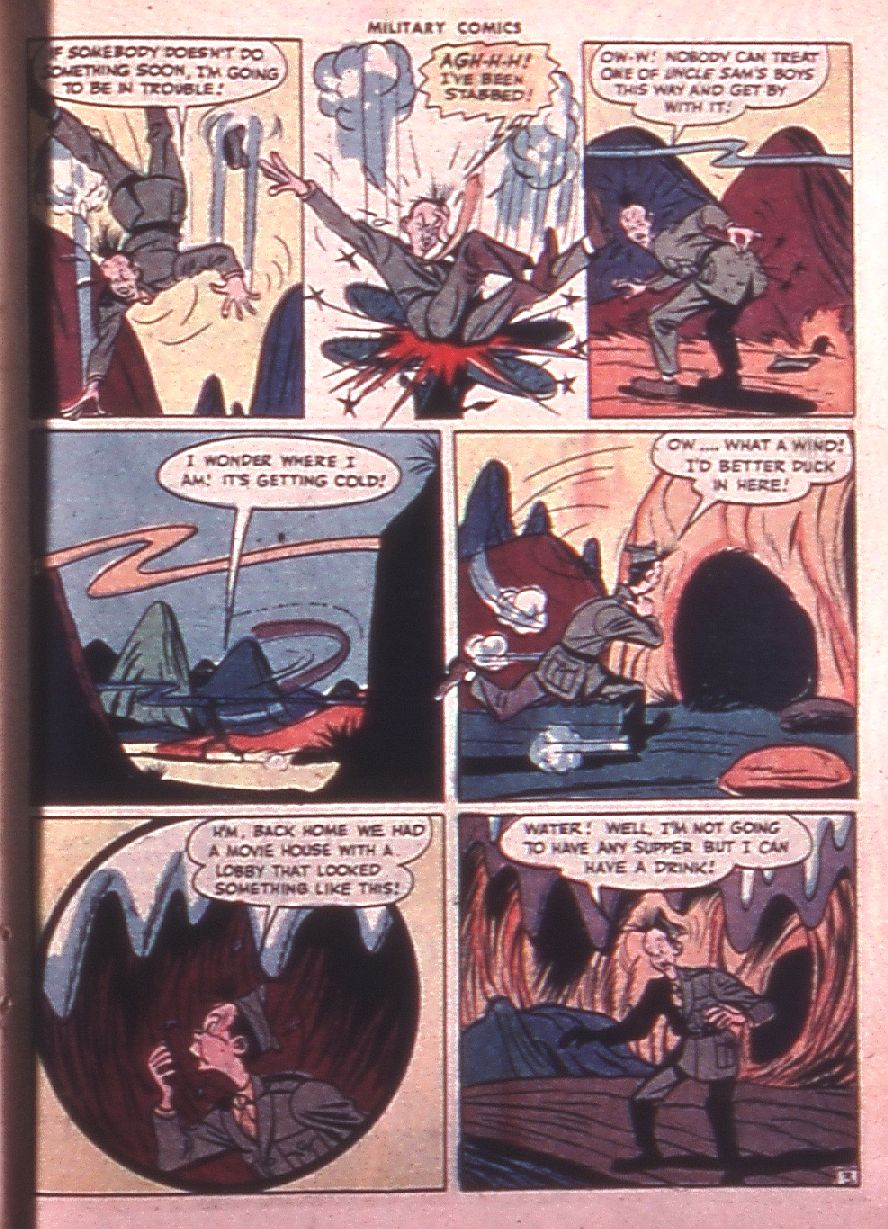Read online Military Comics comic -  Issue #38 - 33