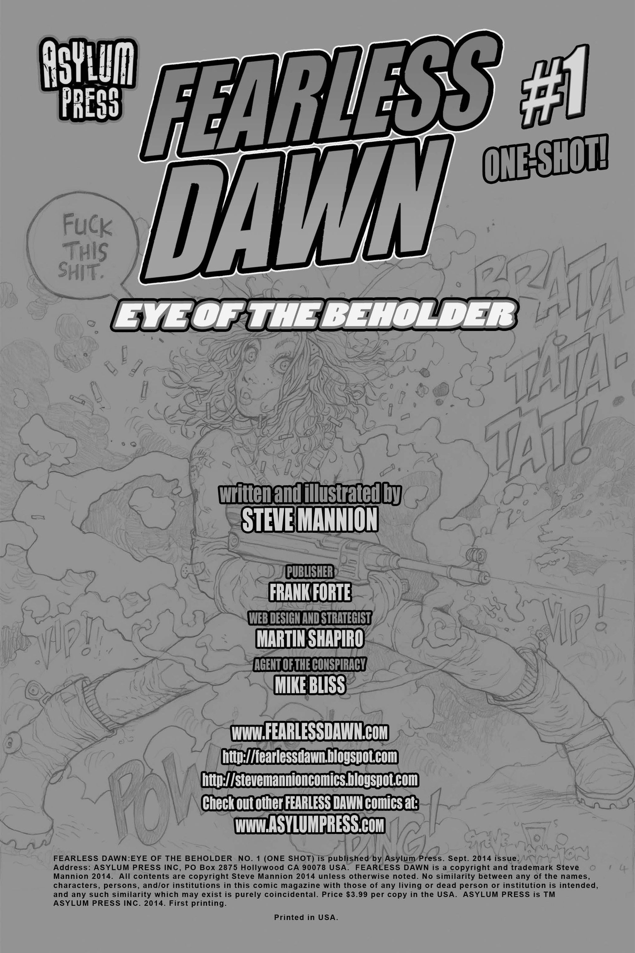 Read online Fearless Dawn: Eye of the Beholder comic -  Issue # Full - 2