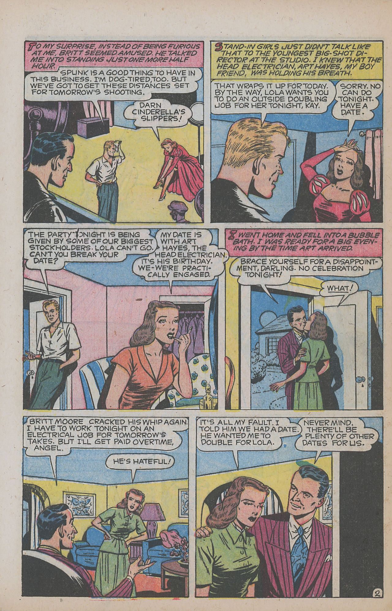 Read online Glamorous Romances comic -  Issue #75 - 28