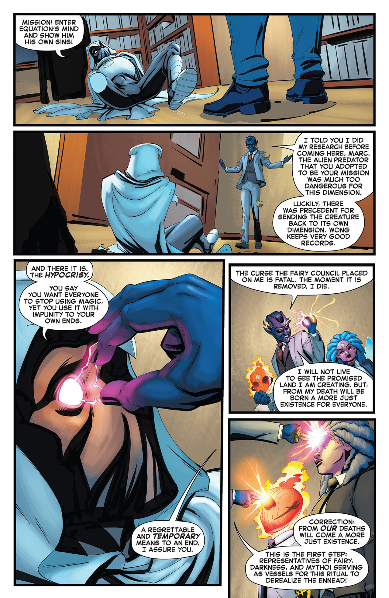 Read online Strange Academy: Moon Knight comic -  Issue #1 - 23