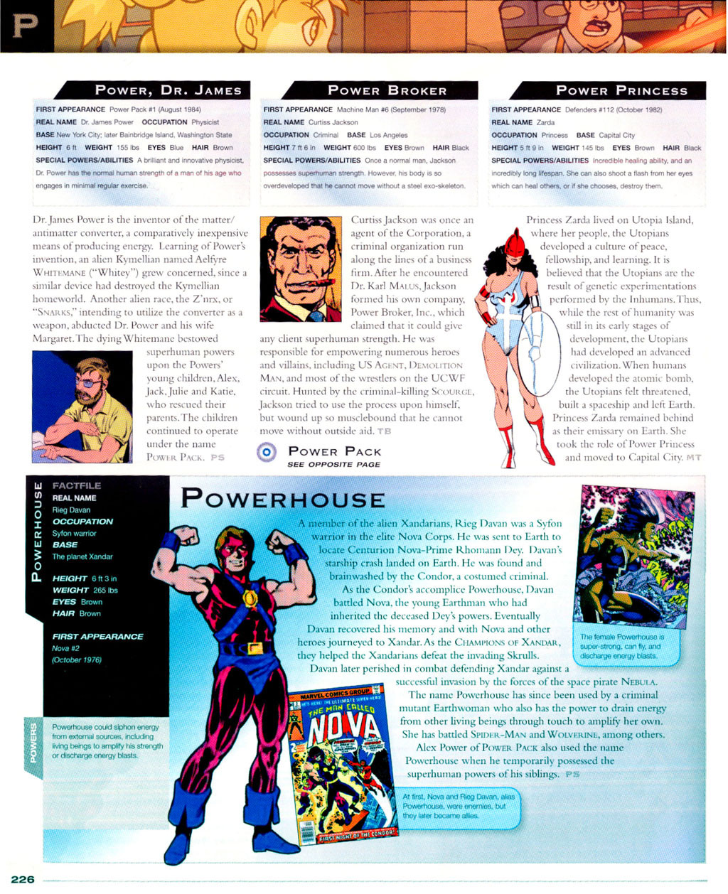 Read online The Marvel Encyclopedia comic -  Issue # TPB - 221